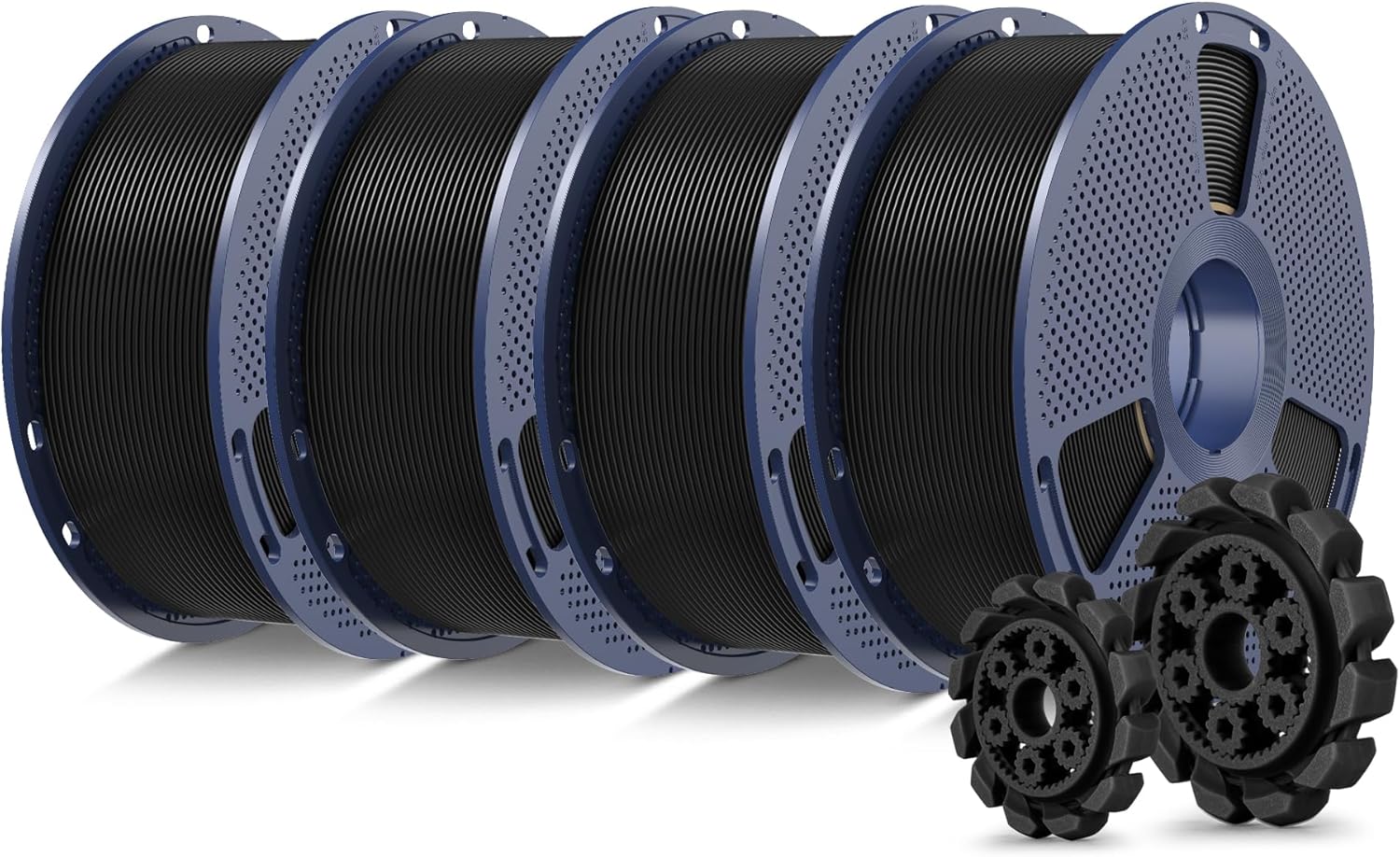 High-Quality SUNLU PLA 2.0 3D Printer Filament, Special 4KG Upgrade Filament Bun...