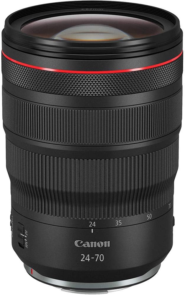Canon RF24-70mm F2.8 L is USM Lens, Standard Zoom Lens, Compatible with EOS R Se...