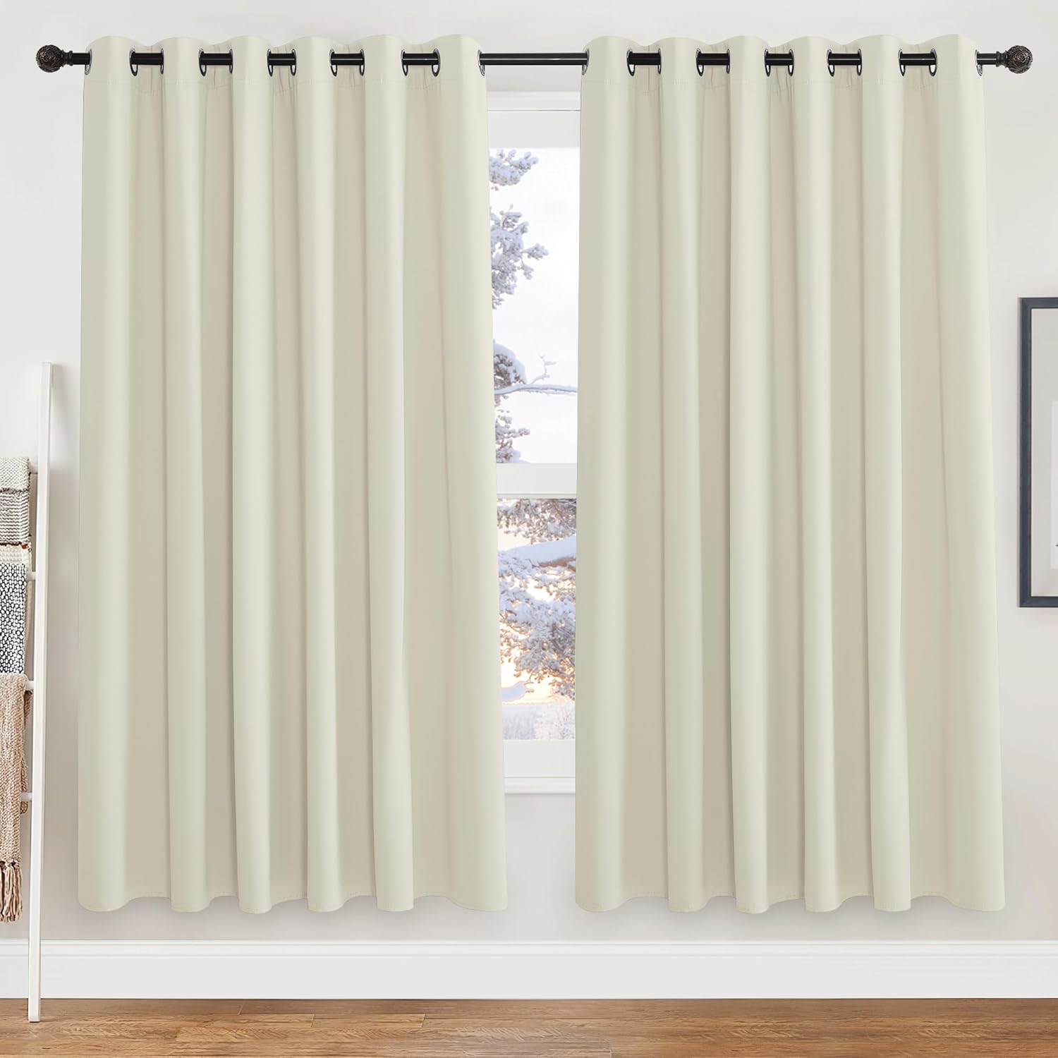 High-Quality PONY DANCE Thermal Insulated Curtains, Special Energy Saving Curtai...