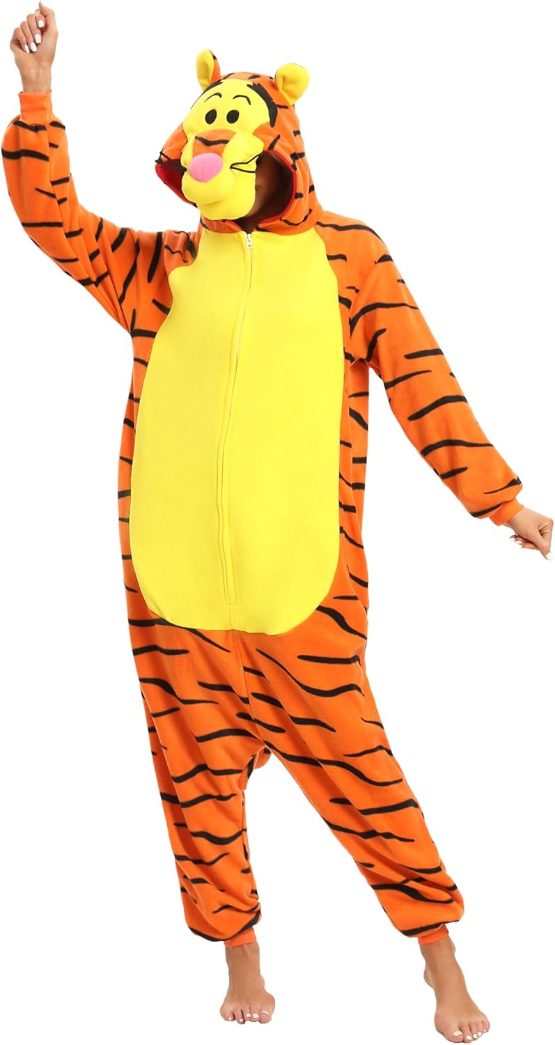 Halloween Animal Onesie, Unique Adult Costume Cosplay Pajamas, Special Homewear...