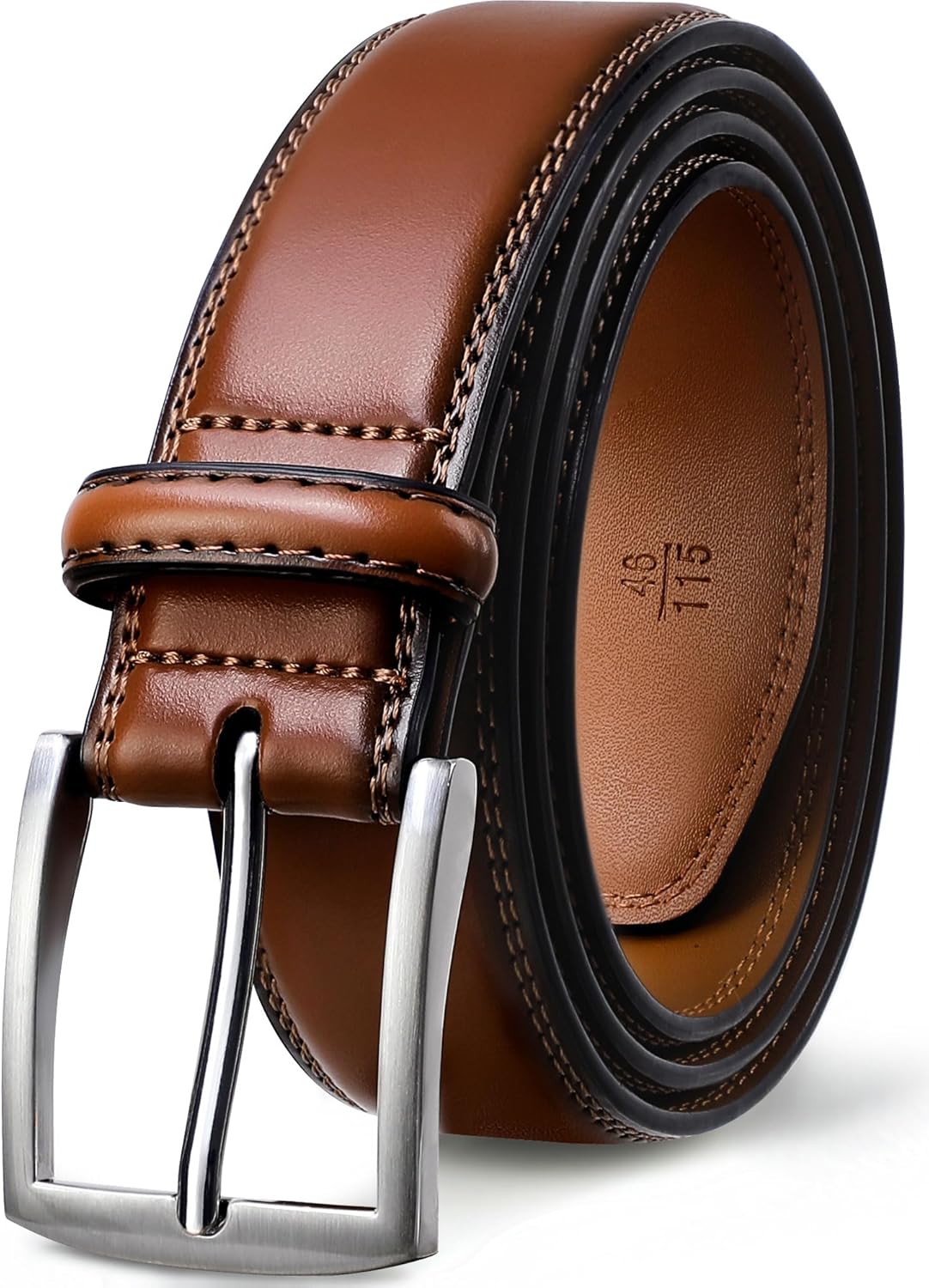 GSG SINCE 1998 Men's Belt, Premium Genuine Leather Dress Belt, Special Formal Be...