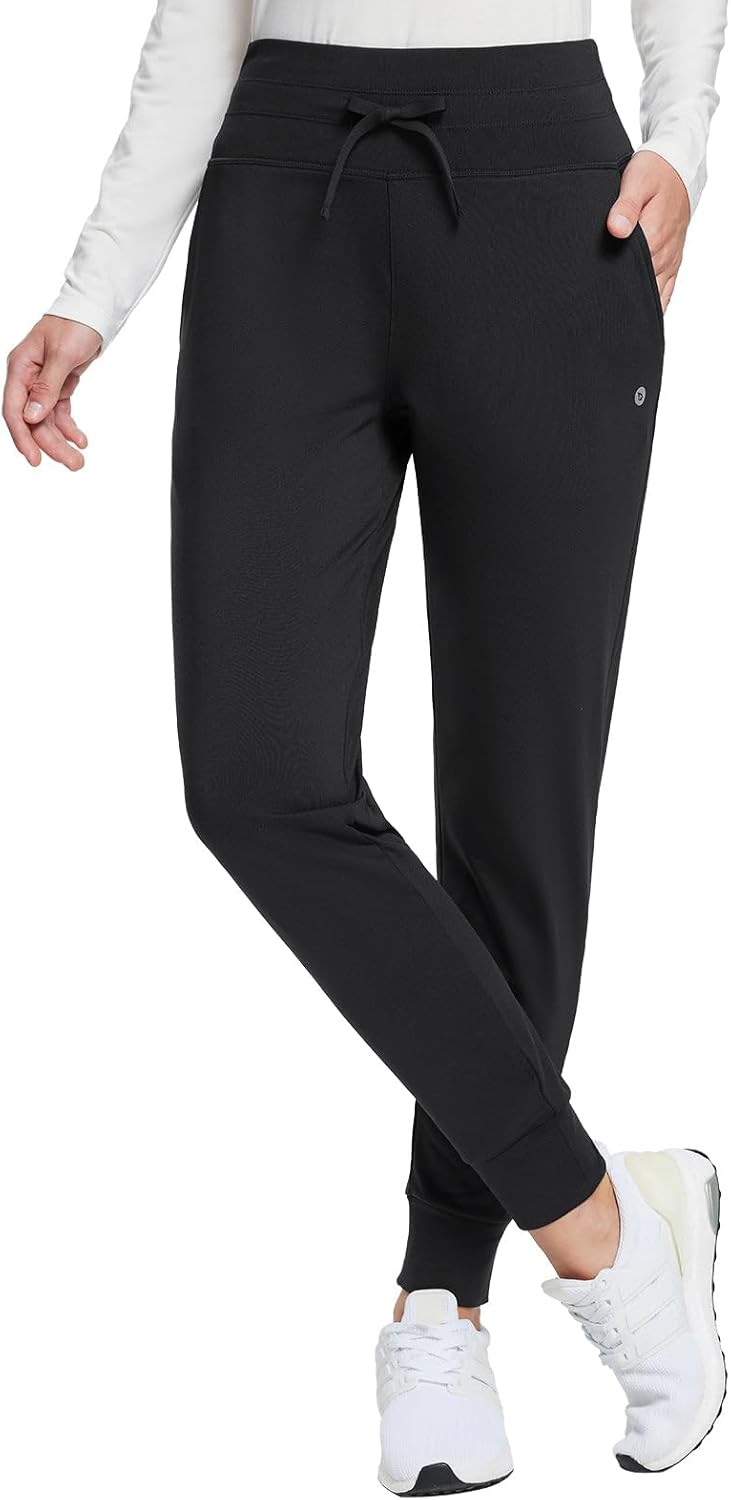 baleaf Women's Fleece Lined Pants Water-Resistant Sweatpants Winter Thermal Ski...