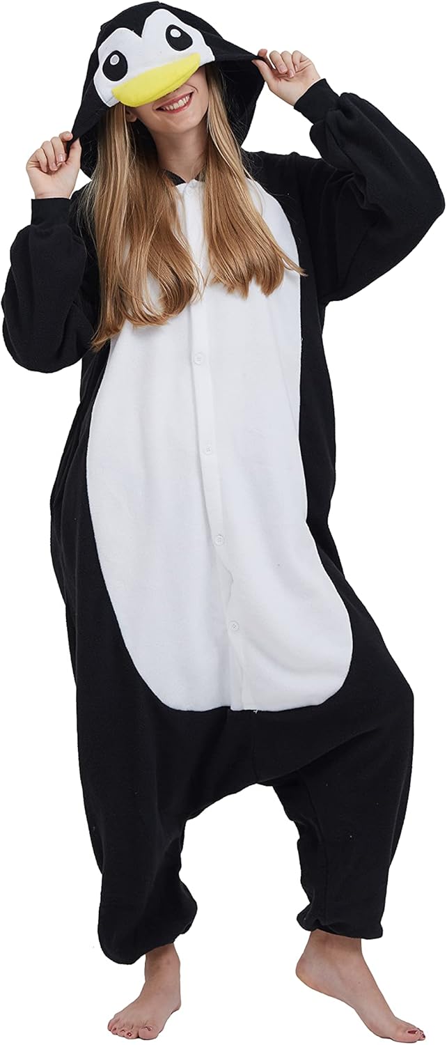 SimZoo Adult Animal Onesie, Unique Pajamas for Men and Women, Special Animal Cos...