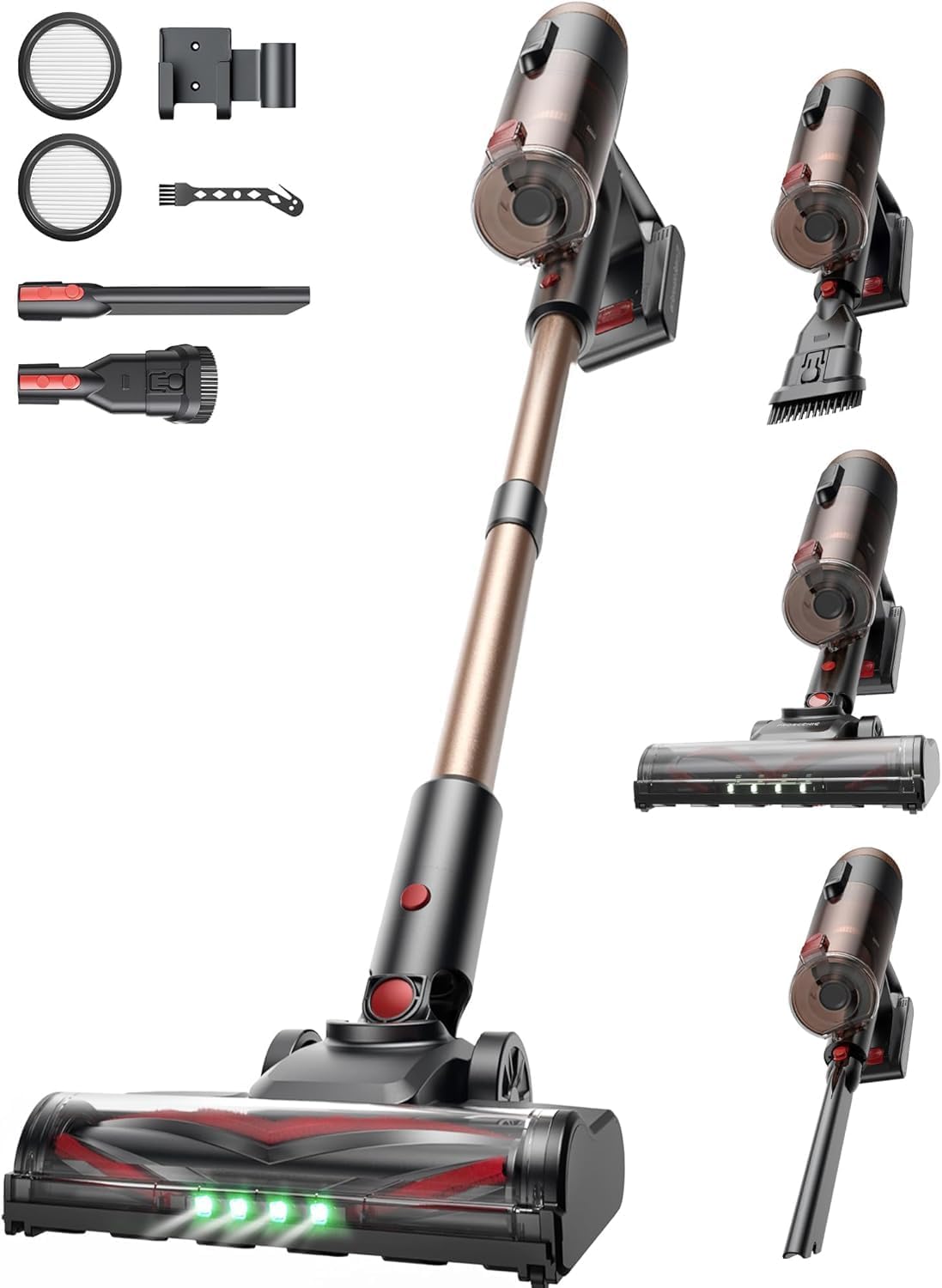 Proscenic P11 Ultra Cordless Vacuum Cleaner, 500W/...