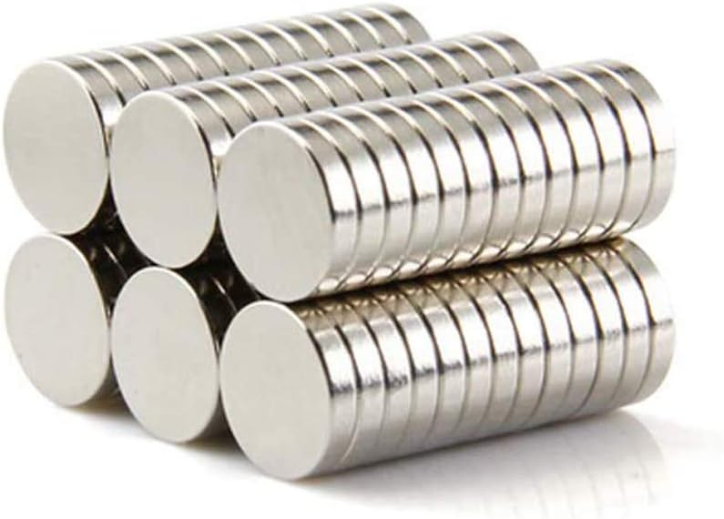 Yizhet 50 PCS 8 * 2mm Magnets, N38 Neodymium, Small Mini yet Strong for Postcard...