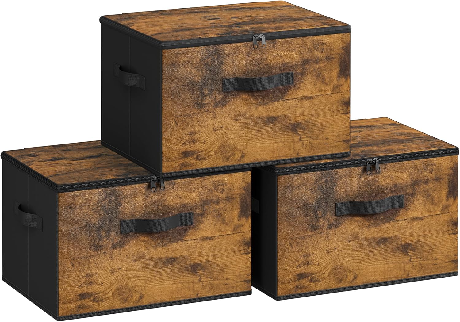 Versatile SONGMICS Foldable Storage Organiser Boxes, Special Storage Basket Bins...