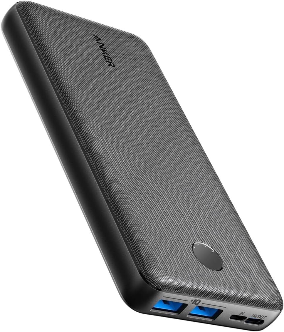 Anker Portable Charger, 325 Power Bank (PowerCore Essential 20K), 20000mAh Batte...