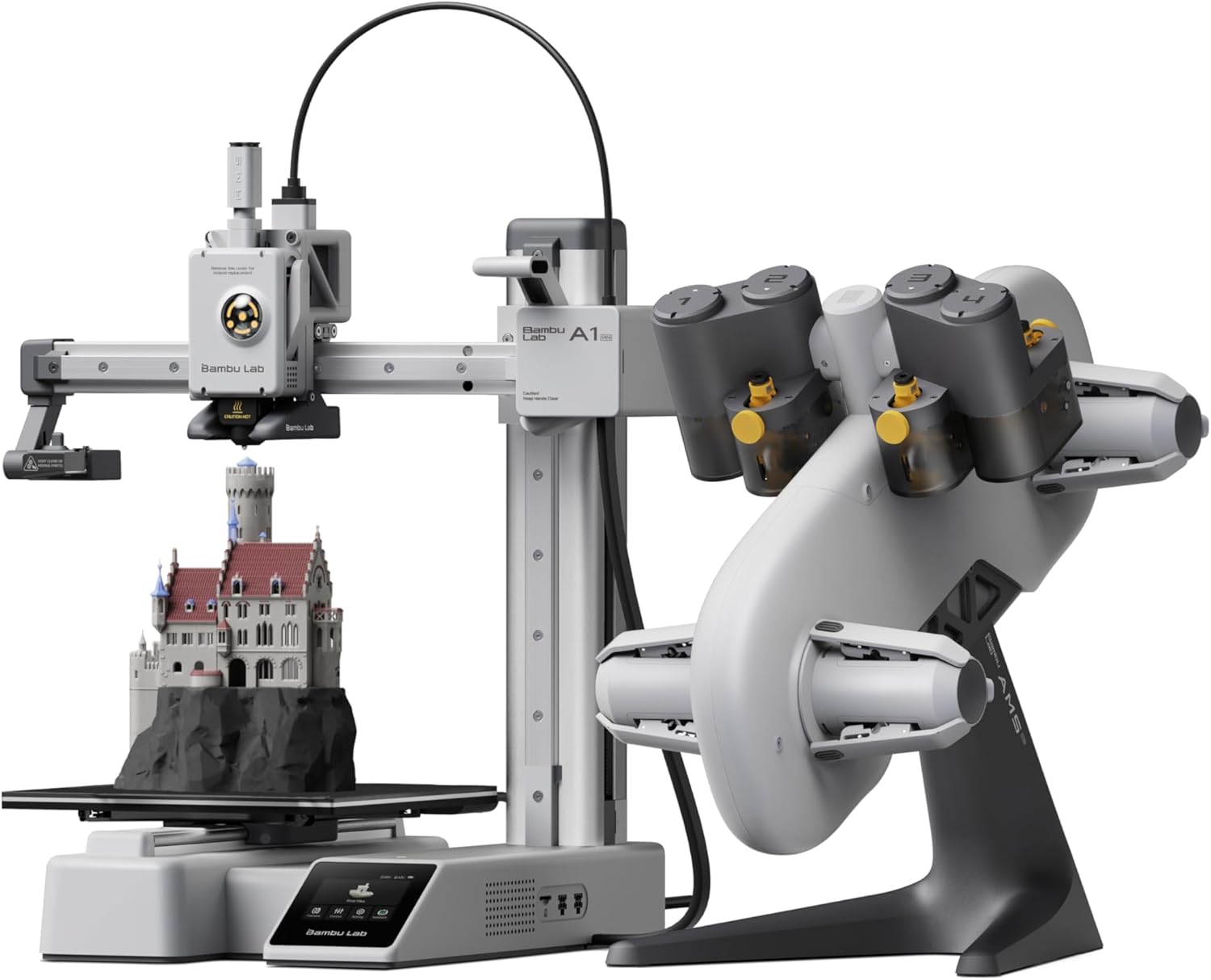 Bambu Lab A1 Mini Combo, A1 Mini 3D Printer and AM...