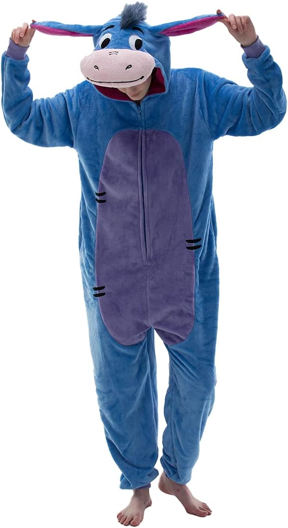 High-Quality COSUSKET Snug Fit Unisex Adult Onesie, Special Pajamas for Flannel...