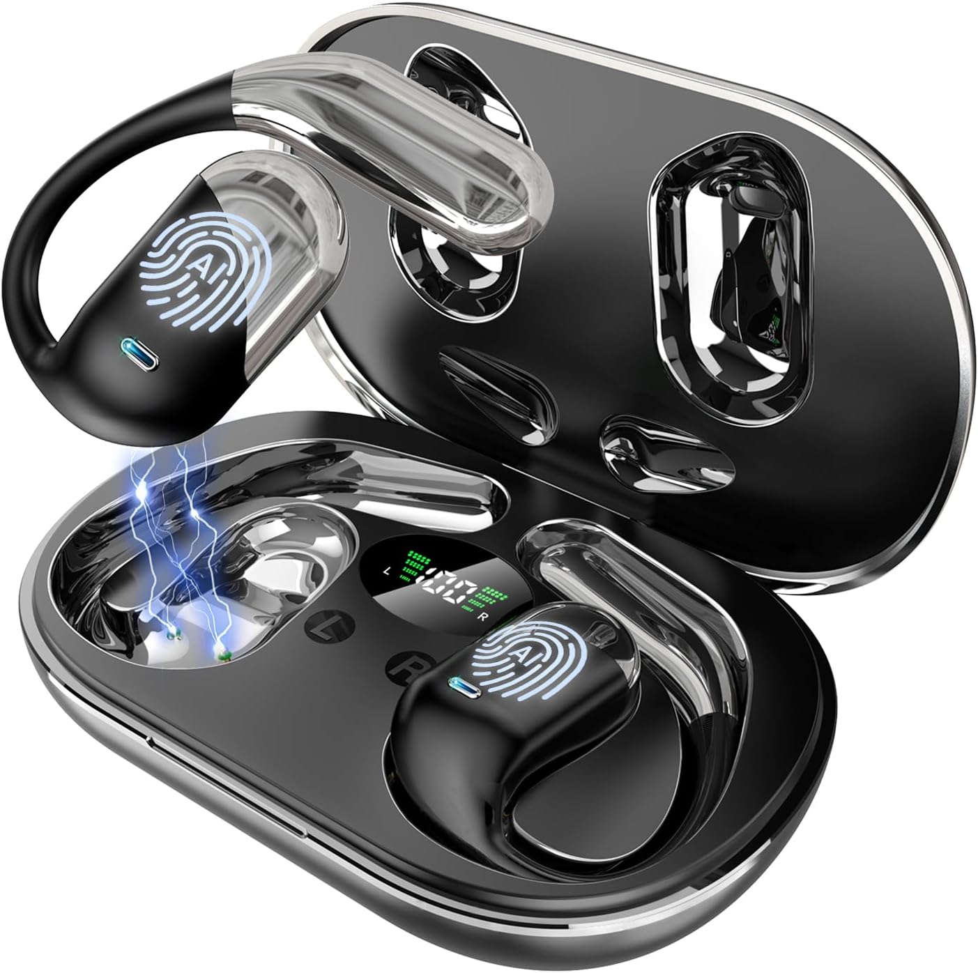 Translation Earbuds Real Time - AI 144 Language Translator Earbuds, Audifonos Tr...