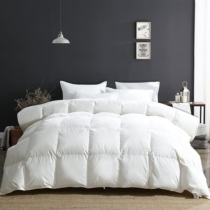APSMILE Oversized King Luxury Duvet, Special Organic Cotton Comforter, High Fill...