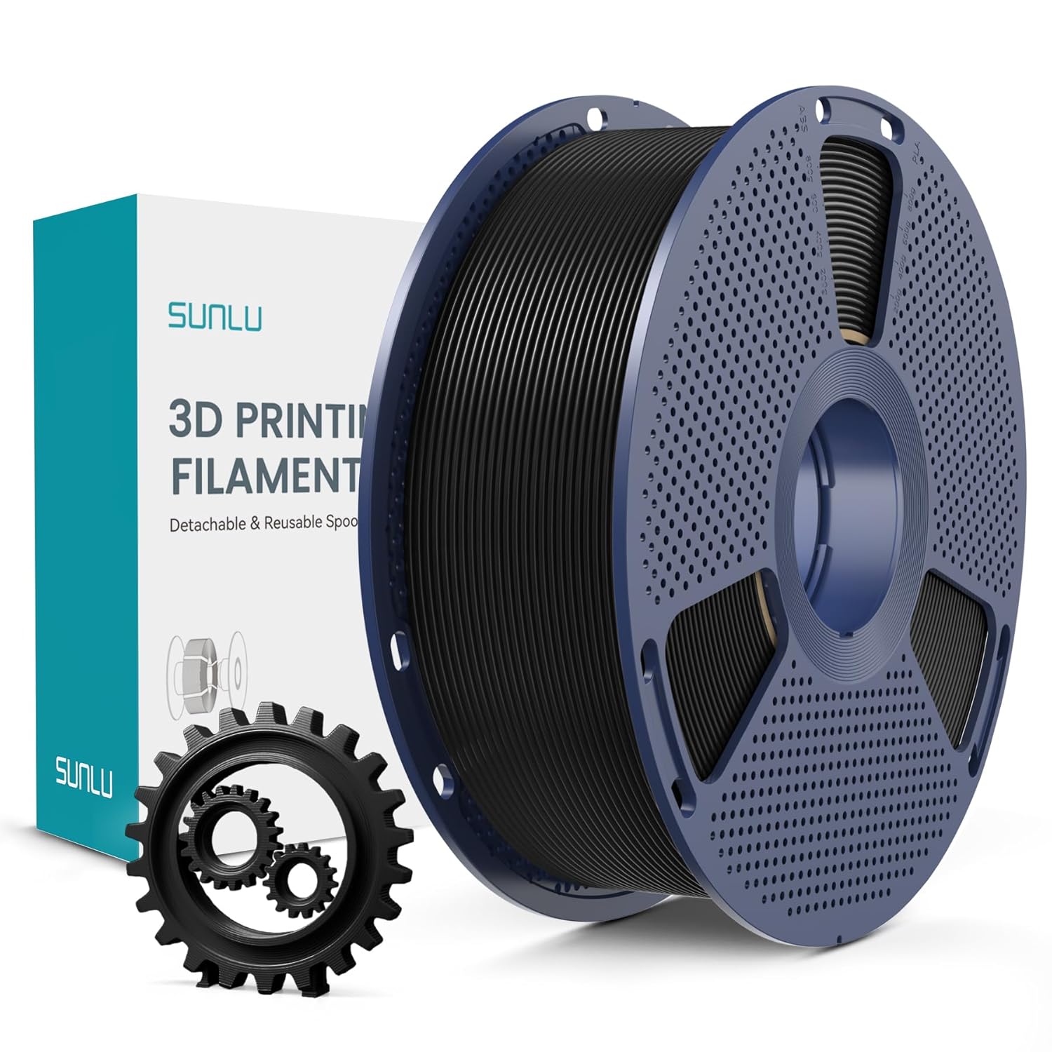 SUNLU PLA+ Filament Refill 1.75mm, Enhanced Durability and High Strength, PLA Pl...