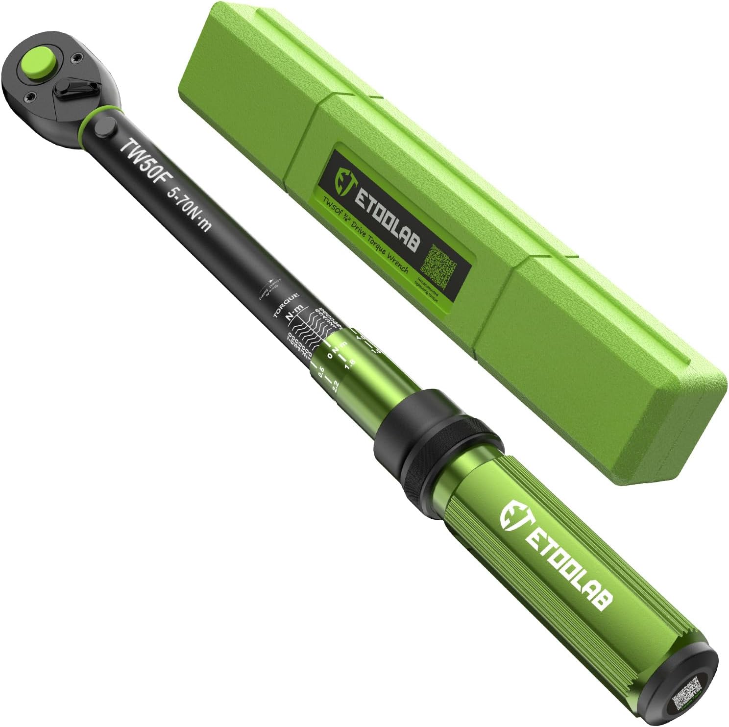 ETOOLAB Torque Wrench 3/8 Drive【Mechanical Aesthetics】 5-70 N·m/5-49.2 lbf·ft,...