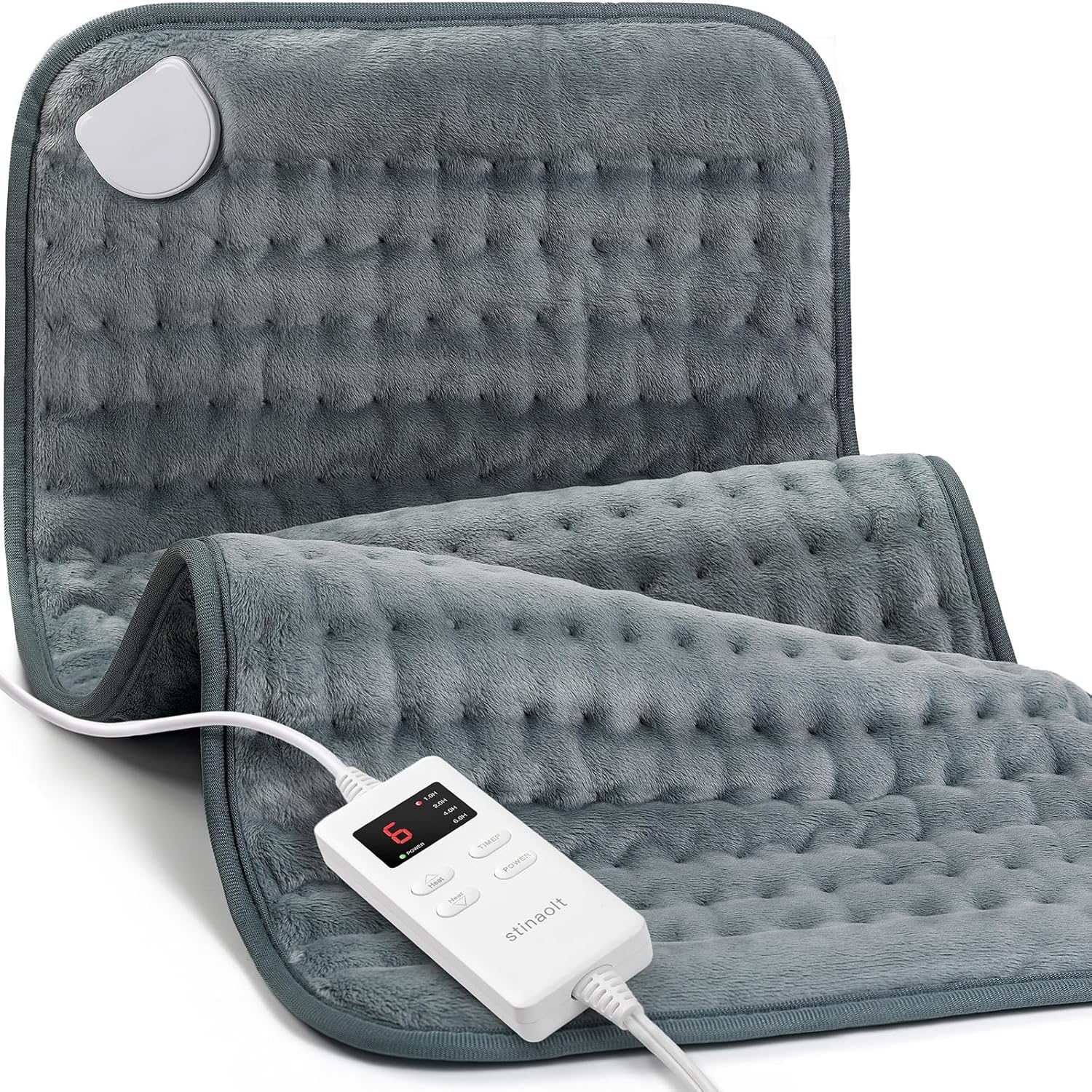 Heating Pad for Back & Period Cramps, Portable Heating Pad for Neck and Shoulder...