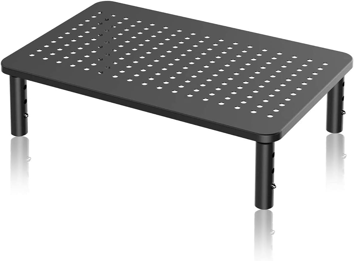 suptek Computer Monitor Stand Riser, Metal for Laptop, Printer, Notebook and All...