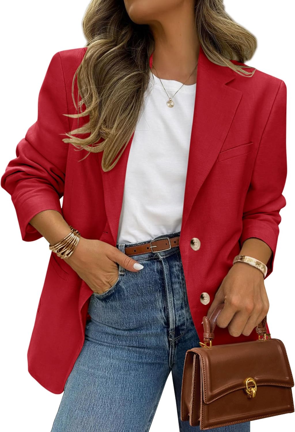 PRETTYGARDEN 2025 Blazer, Special Blazer for Women, Innovative Business Casual B...