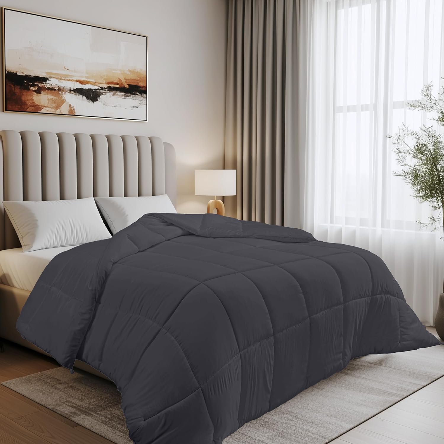 High-Quality Utopia Bedding Duvet, Special 10.5 Tog Coverless Duvet with Corner...