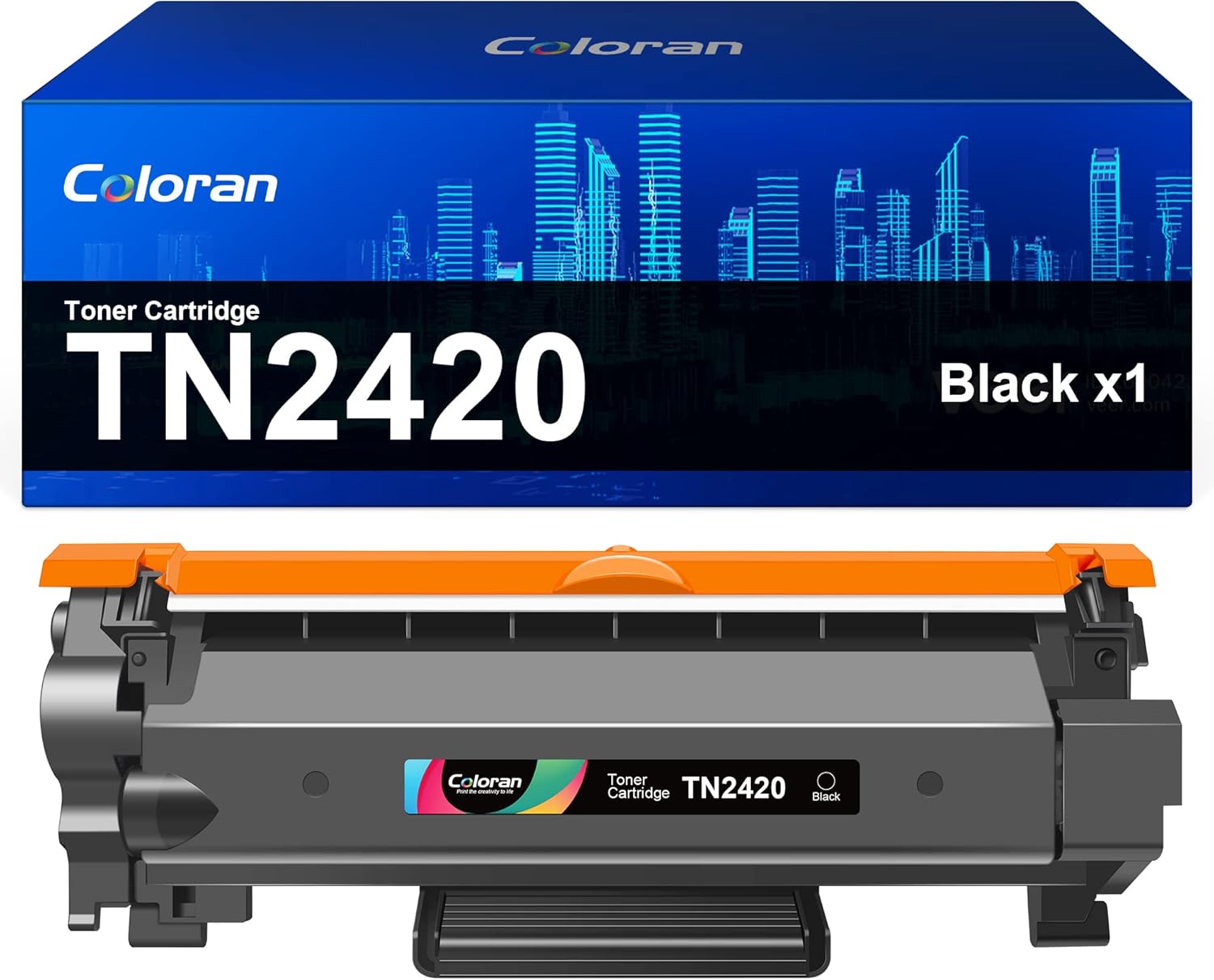 TN2420 Toner Cartridge, Special Compatibility with Brother TN2410 & MFC-L Series...