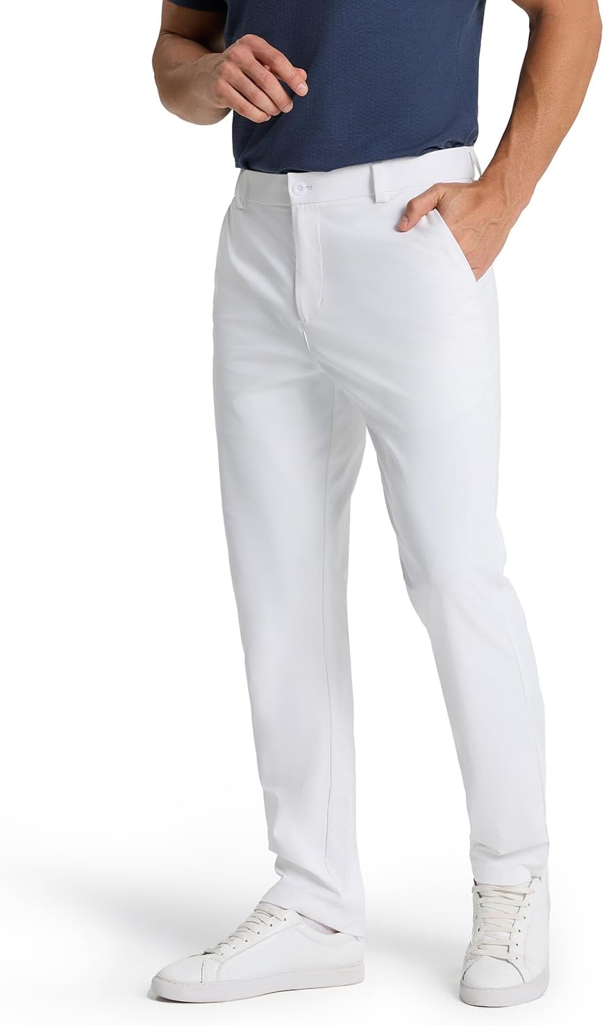 Mens Classic Fit Golf Pants, Stylish Stretch Dress Pants for 30''/32''/34'' Size...
