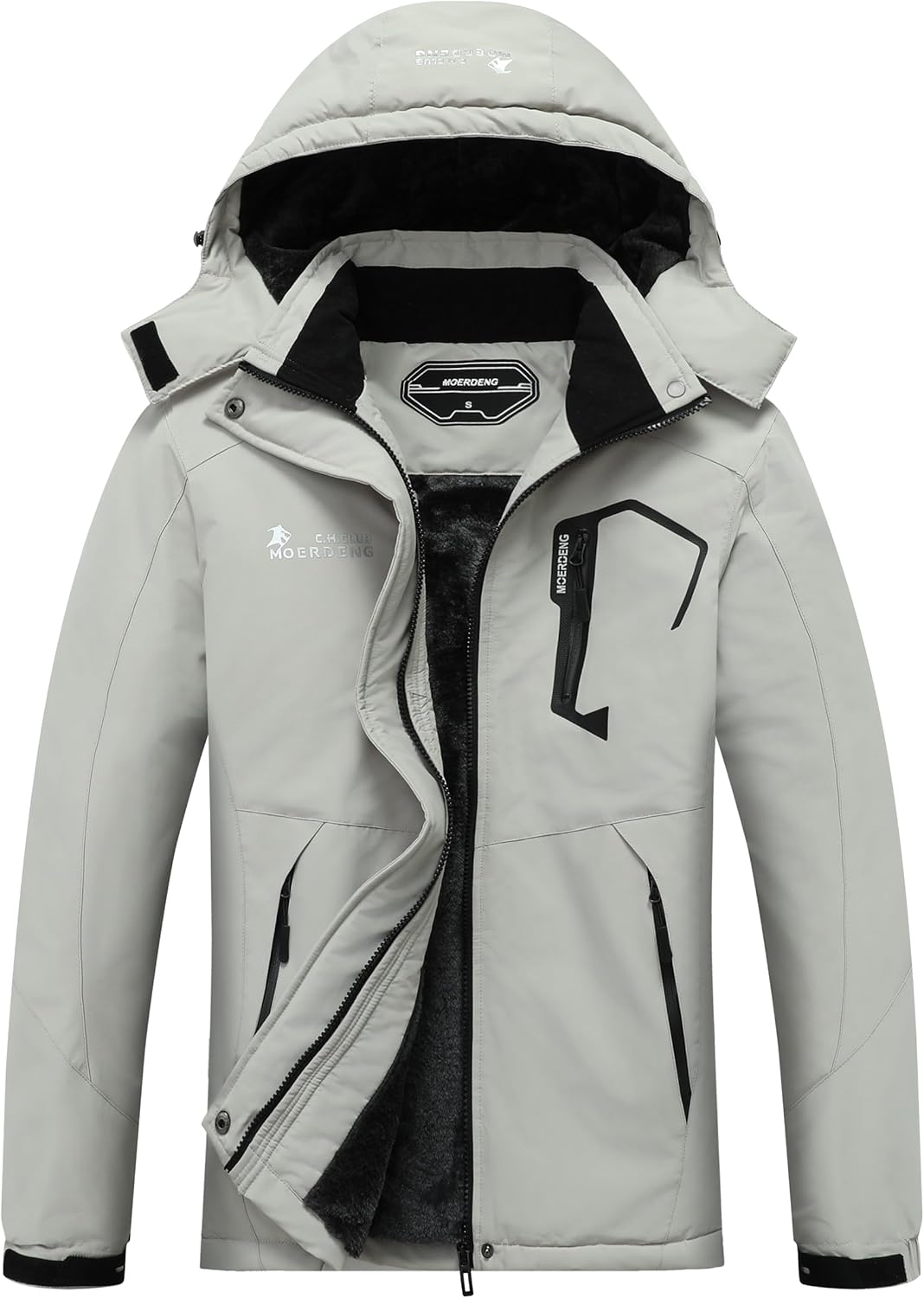 MOERDENG Women's Jacket, Special Waterproof Ski Jacket, Warm Winter Snow Coat fo...