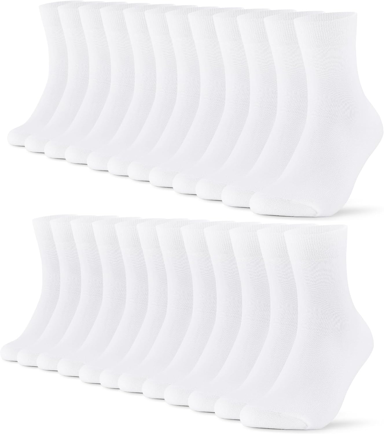Premium FALARY Black Men's Socks, Special Plain Socks for Men, Comfortable Cotto...