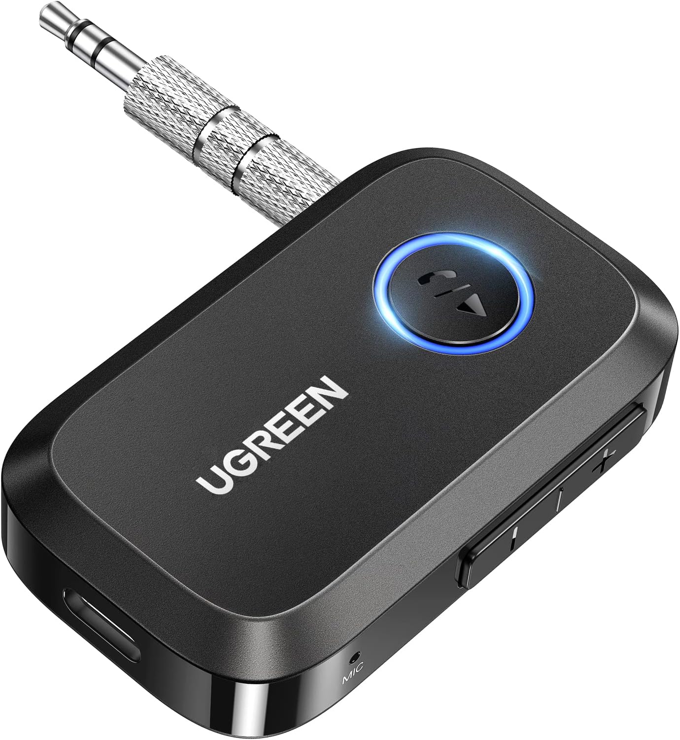 UGREEN Bluetooth 5.4 Adapter for Car, Receiver for Car/Home Stereo/Speaker/Wired...