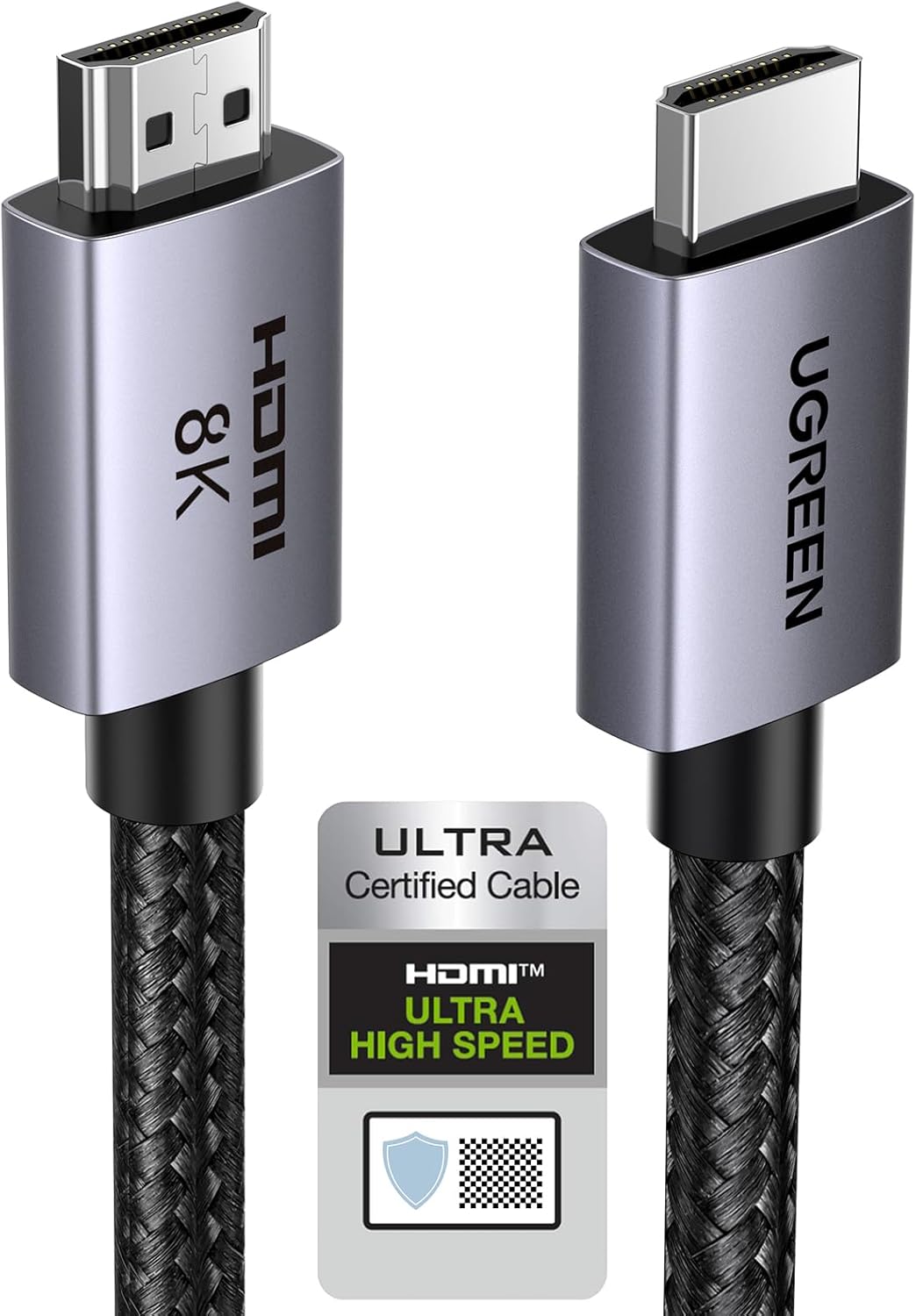 UGREEN HDMI 2.1 Cable Certified 10K 8K 4K 1440P@240/165/120Hz eARC HDR Dolby Vis...