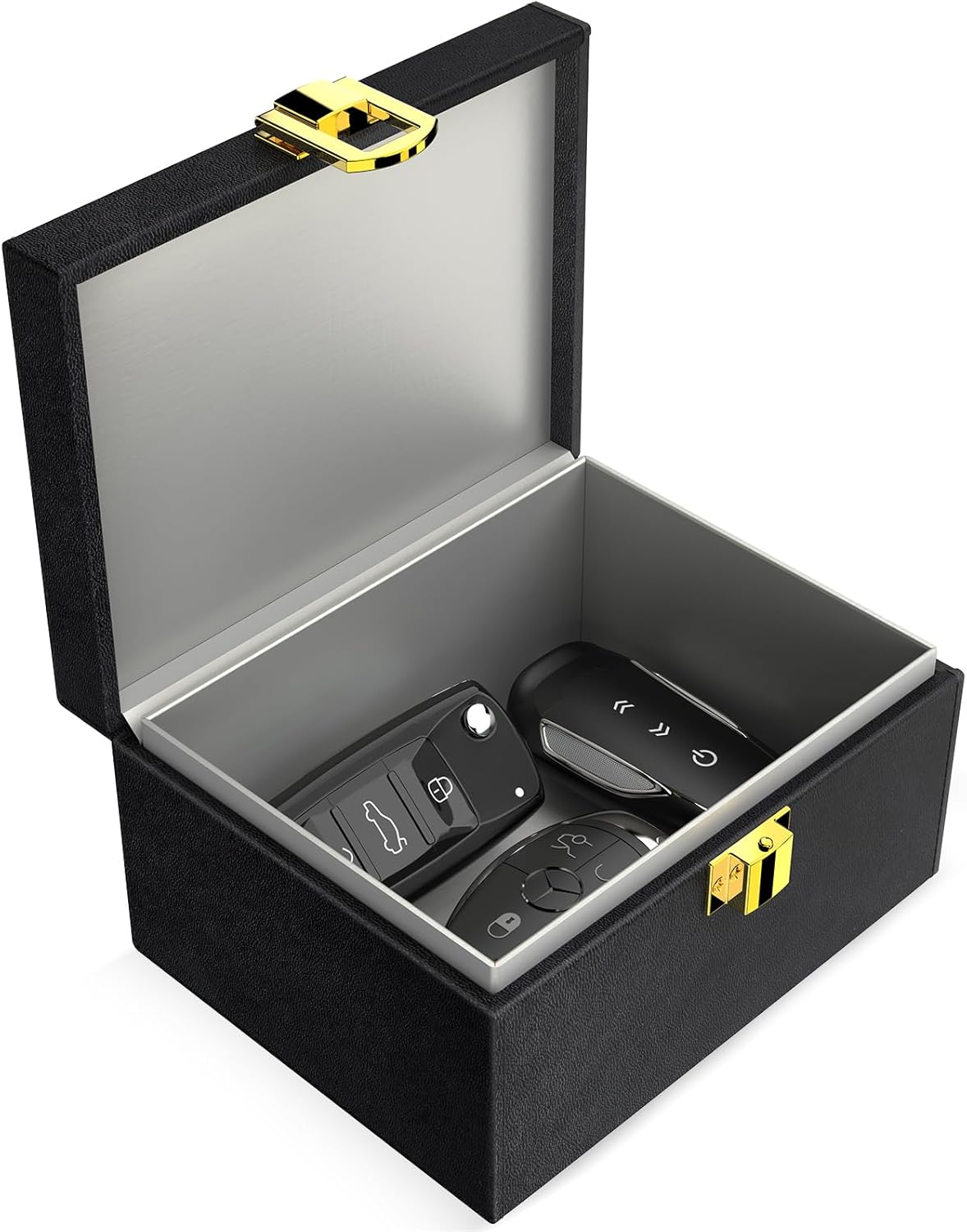 lanpard Faraday Box for Car Keys, Keyless Signal Blocking Anti-Theft Key Protect...