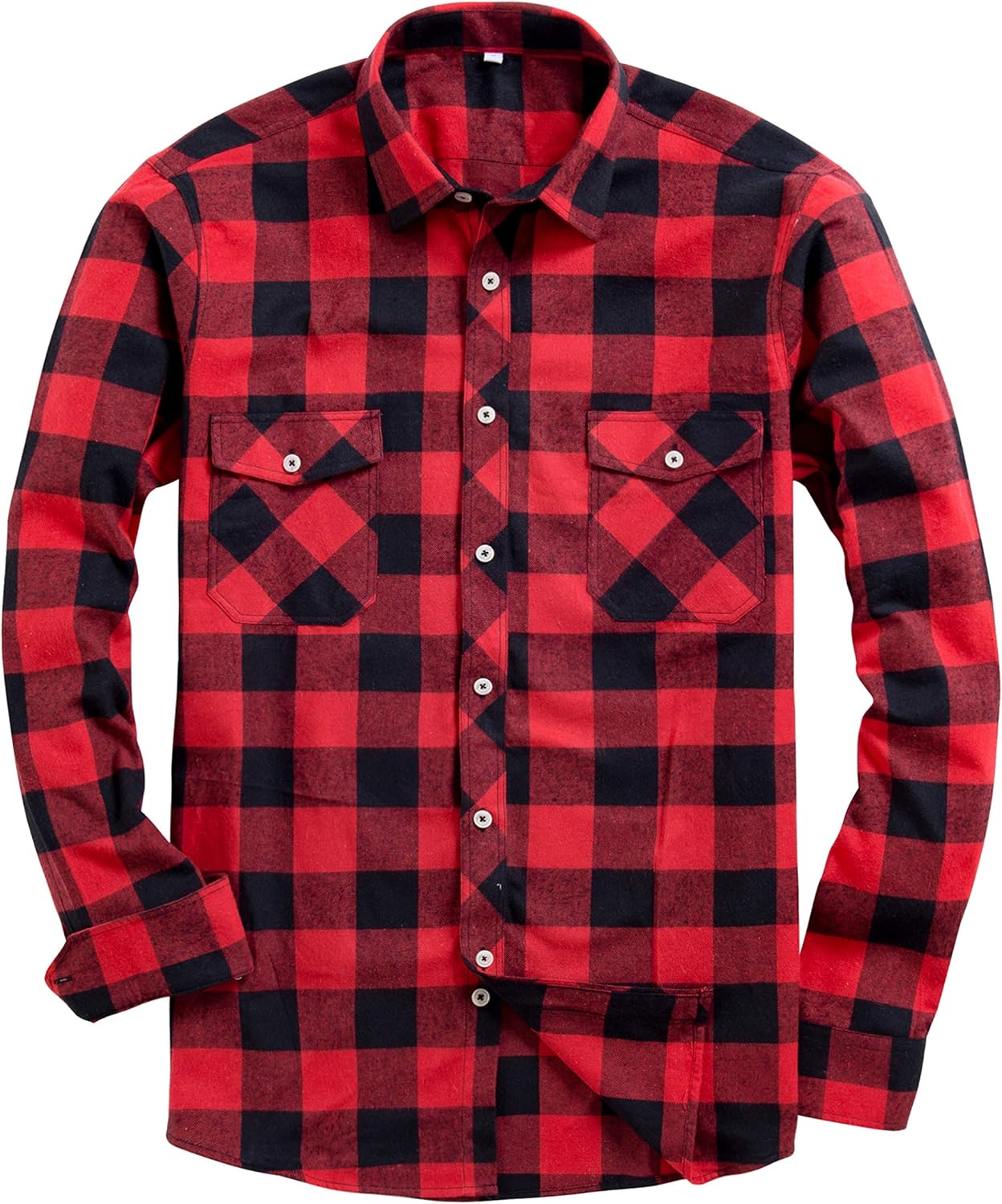 Alimens & Gentle Boy's Flannel Shirt Button Down Long Sleeve Plaid Casual Shirts...