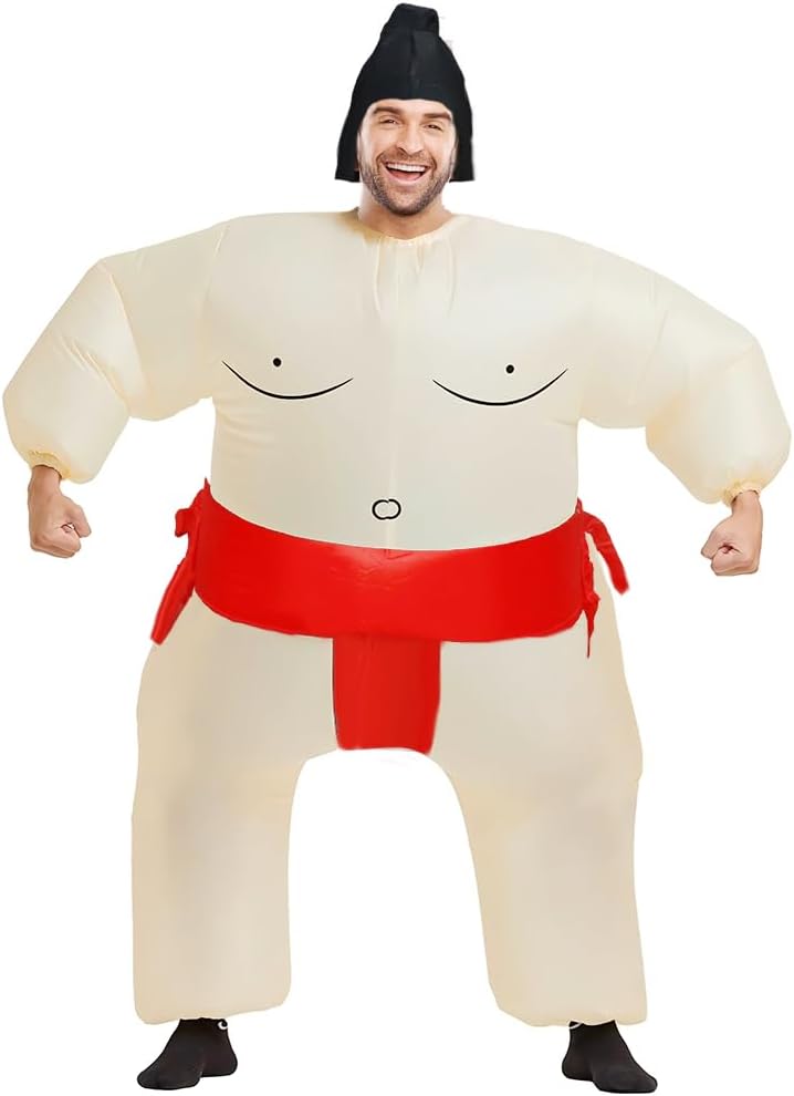 Rafalacy Inflatable Sumo Wrestler Suit, High-Quality Costume for Adult, Special...