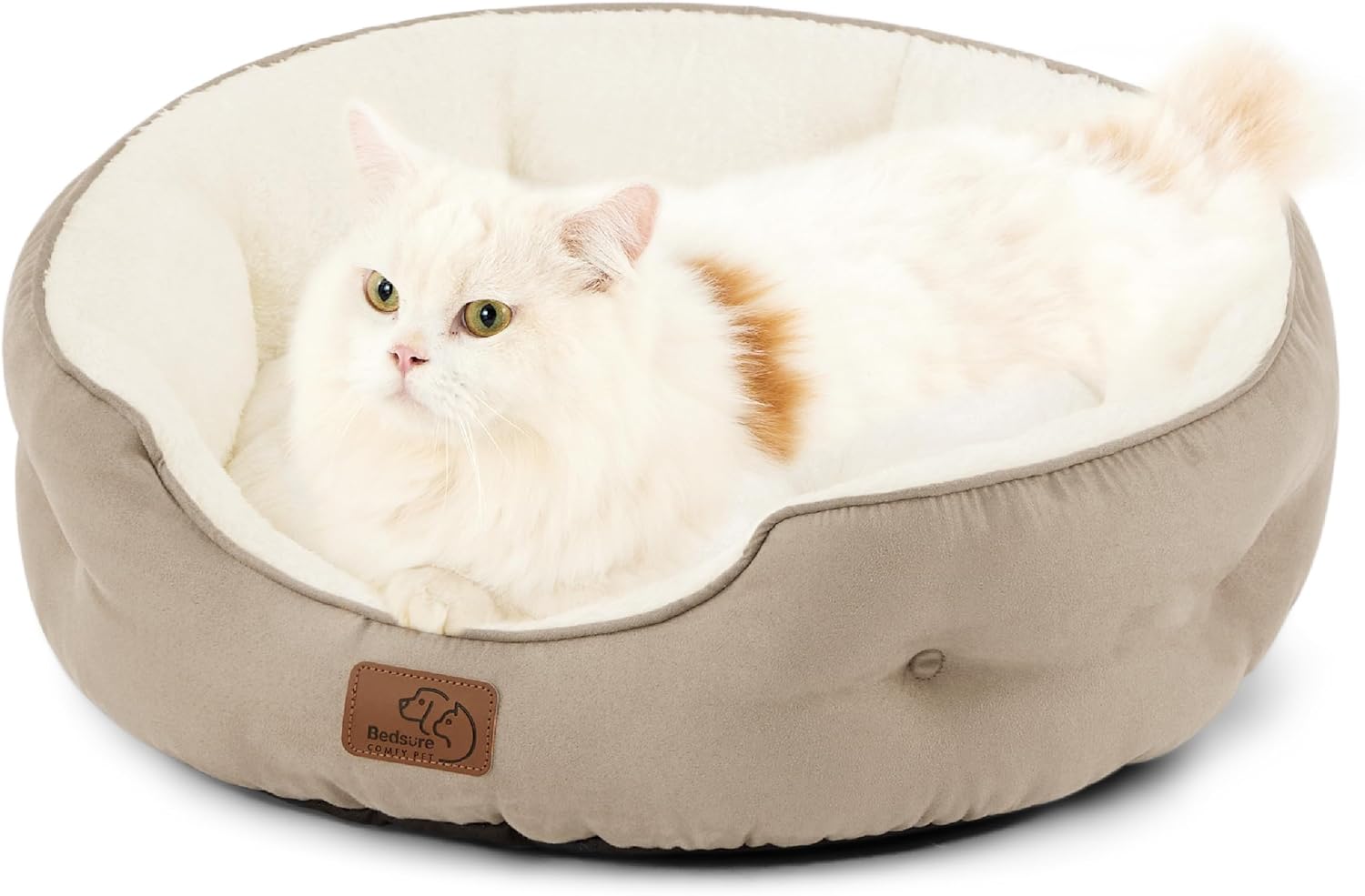 Bedsure Large Cat Bed, Special Cat Bed for Indoor Cats and Kittens, Innovative S...