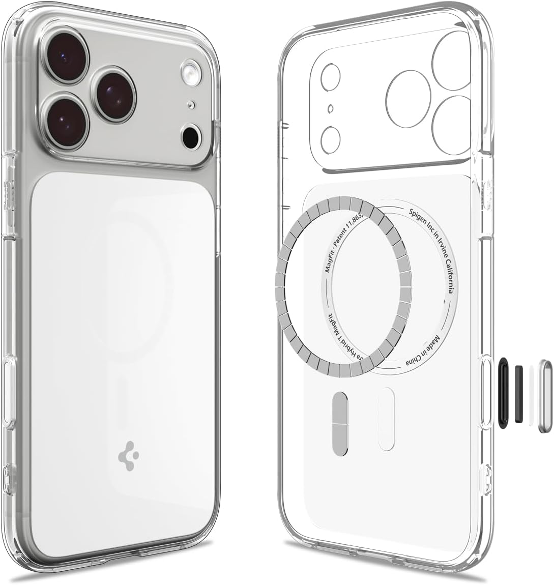Spigen Ultra Hybrid T MagFit Case for iPhone 17 Pro Max (2025), Compatible with...