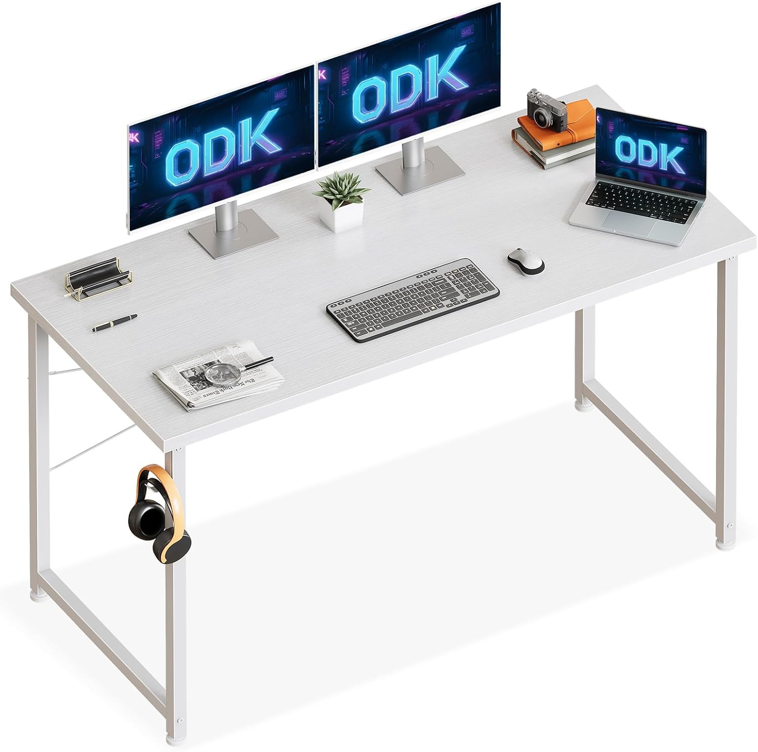 ODK Desk, Special Small Computer Desk for Home Office, Innovative Study Office T...