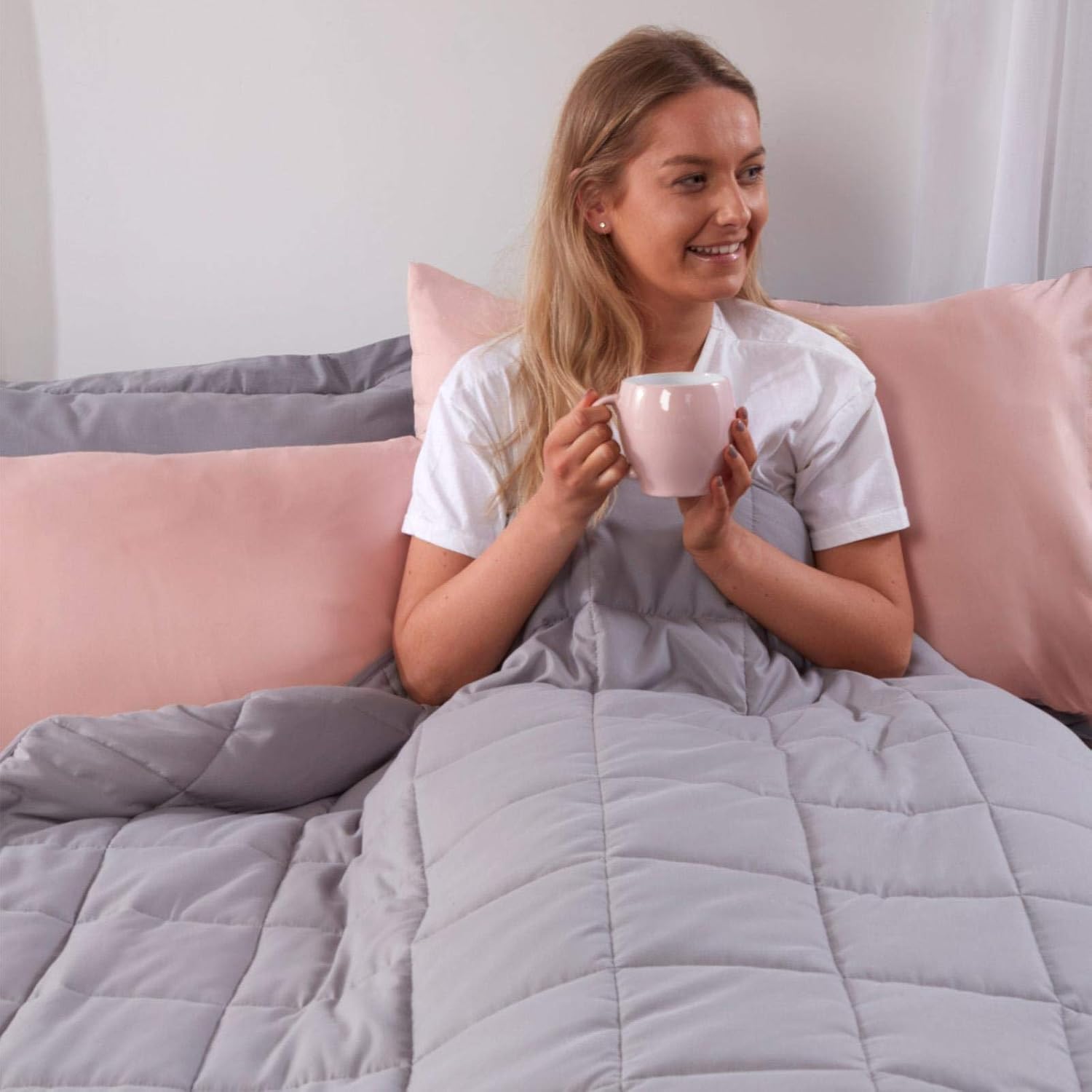 Brentfords Weighted Blanket, Special Therapy Blanket for Anxiety and Stress Reli...