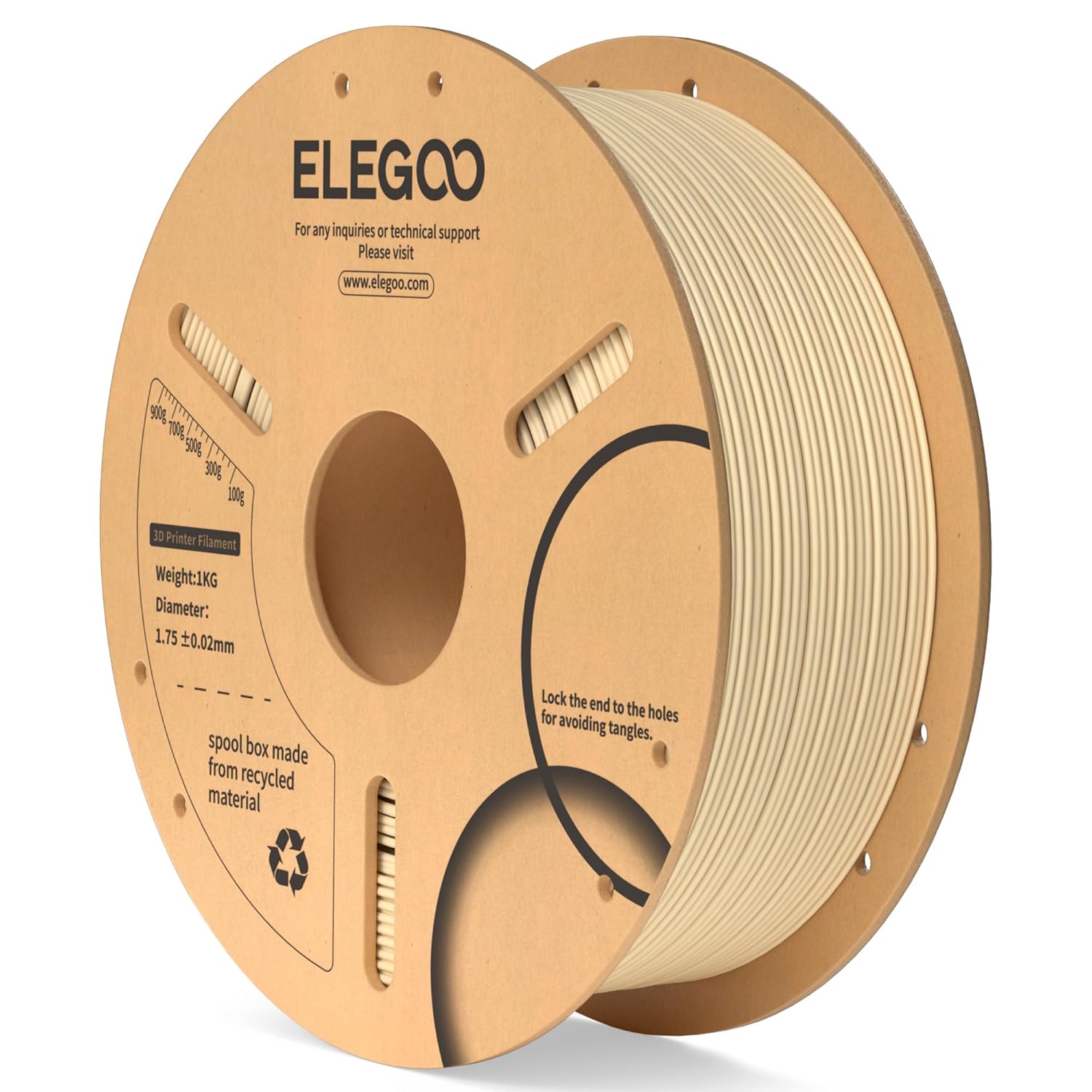 High-Quality ELEGOO PLA Filament, Special 1.75mm 3D Printing Filament with Excel...