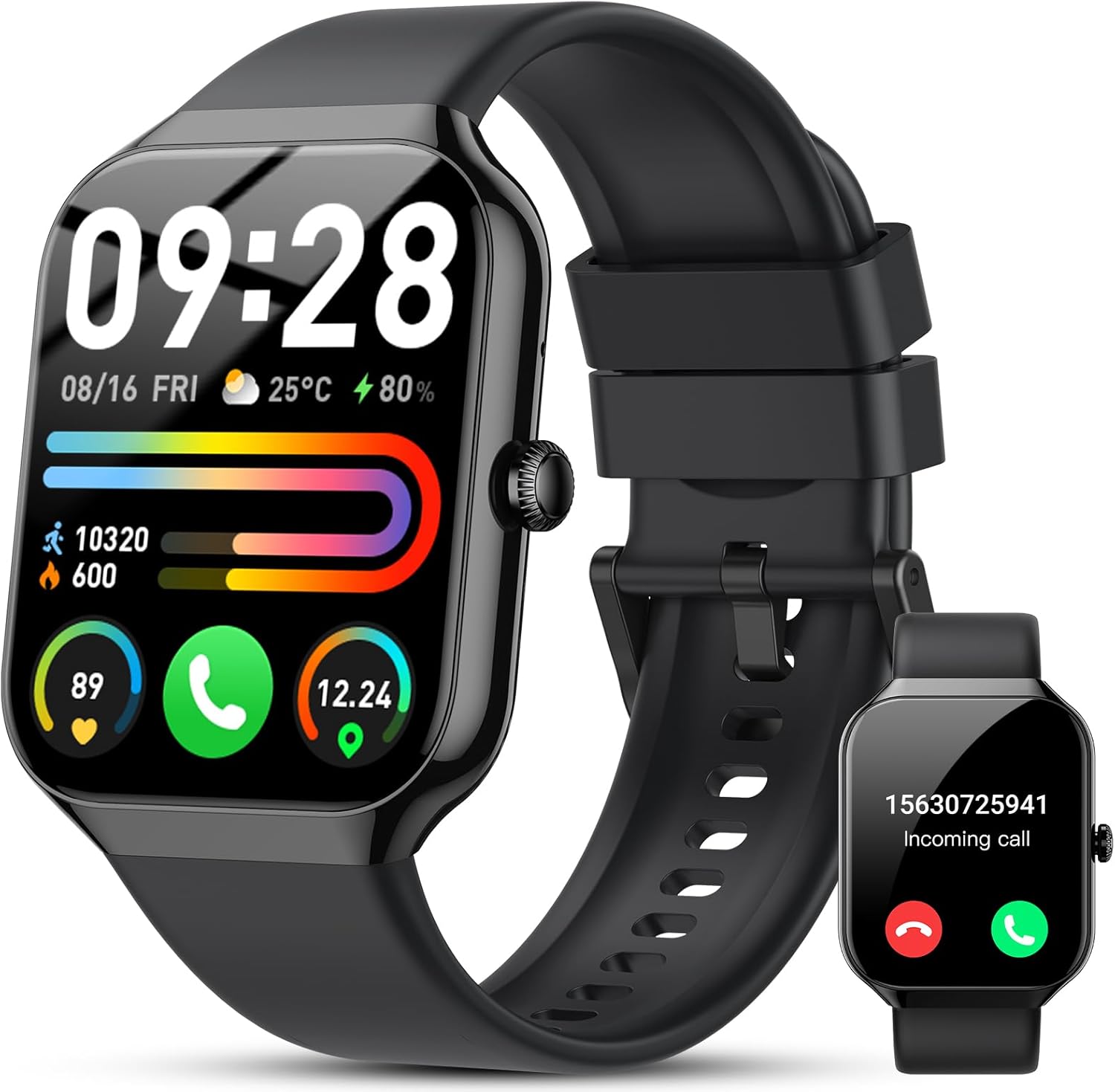 Motast Smart Watch for Men Women,1.96" Smartwatch...