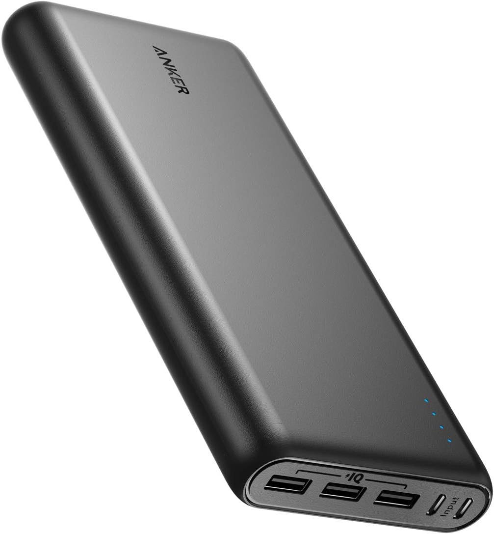 Anker Power Bank, PowerCore 26800mAh Portable Charger with Dual Input Port and D...