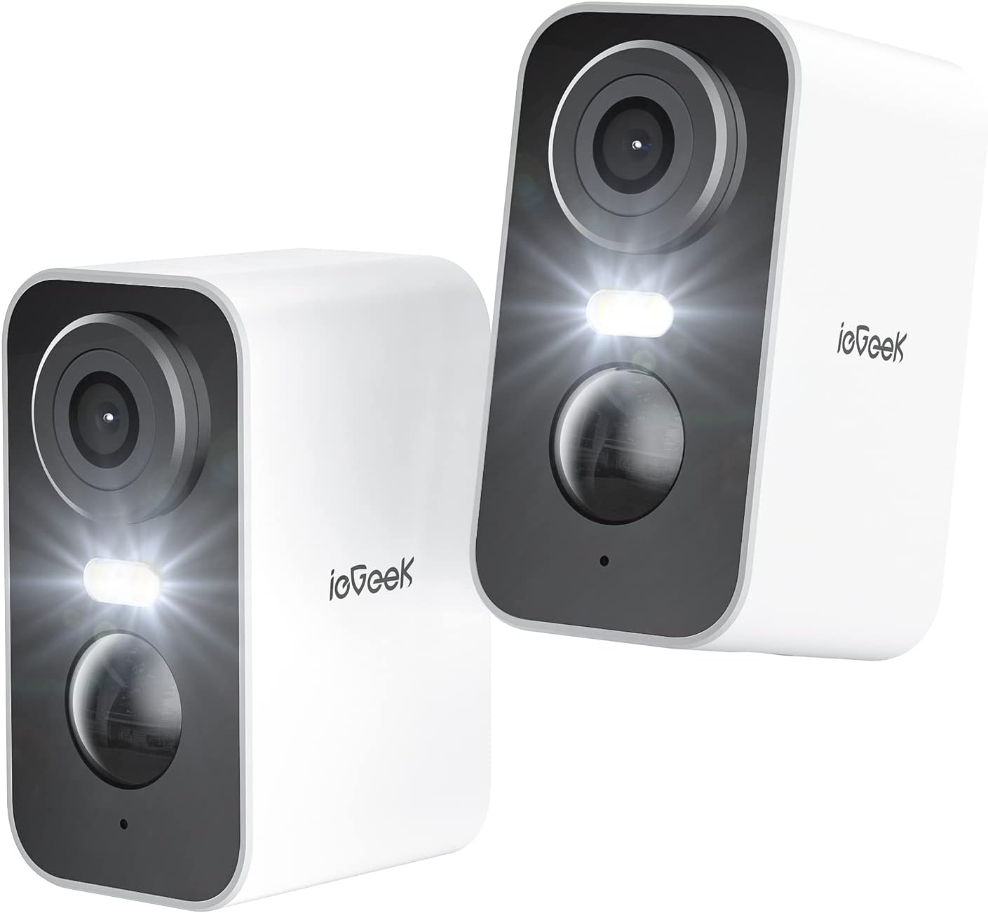 ieGeek No Monthly Fee 2K Wireless Security Camera Outdoor Colorful Night Vision,...