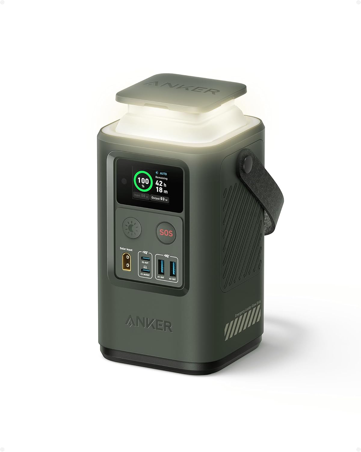 Anker Power Bank Power Station 60,000mAh,Portable Outdoor Generator 87W with Sma...