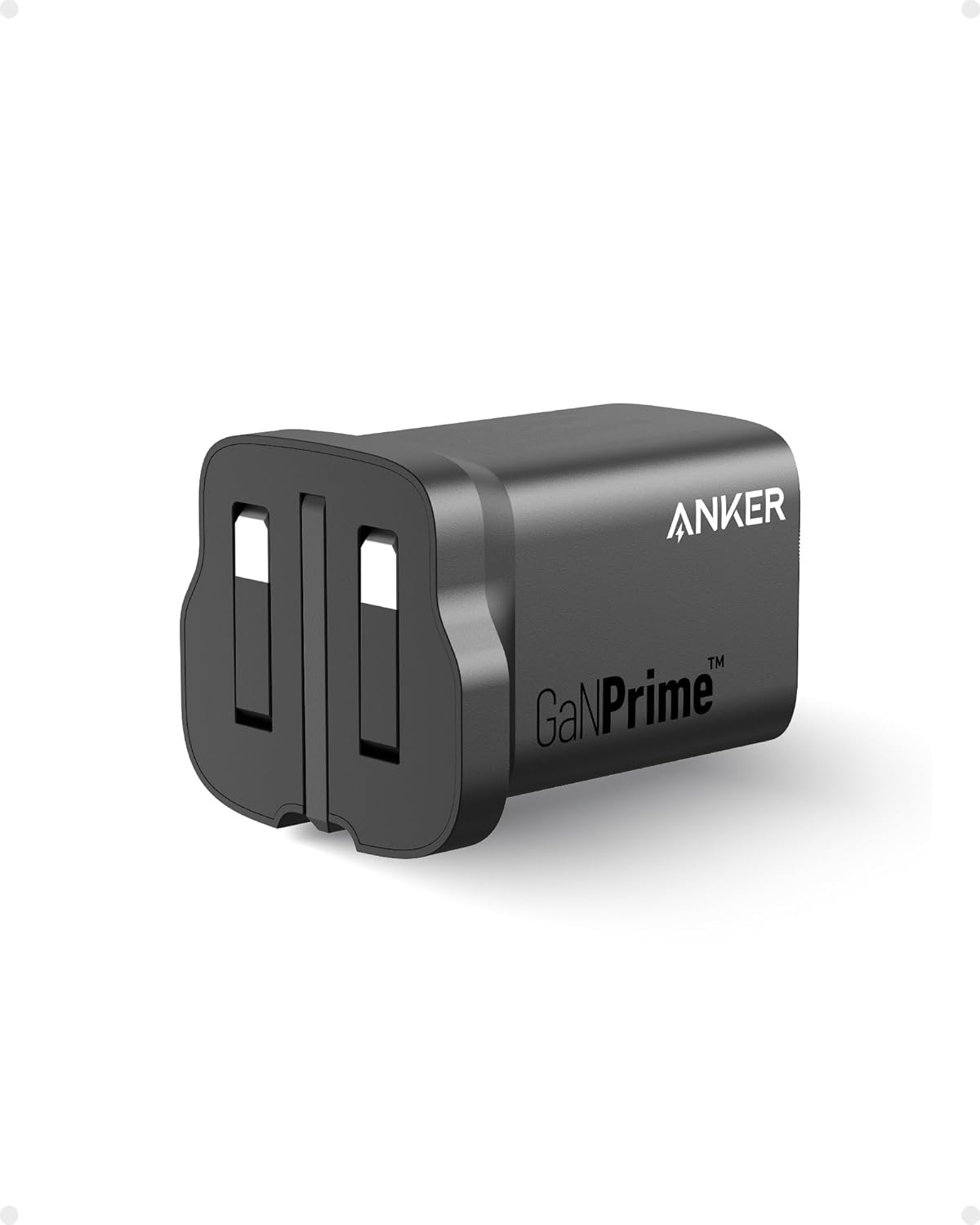 100W USB C Plug, Anker Prime GaN 3-Port Fast PPS USB C Charger, Compact and Fold...