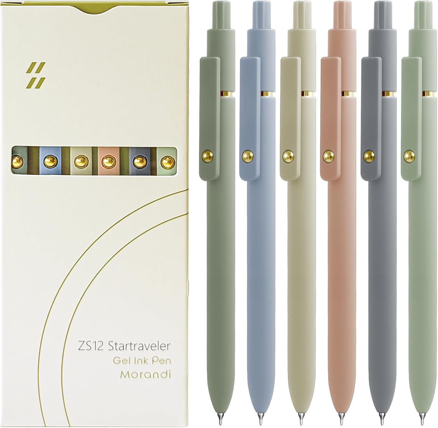 UIXJODO Gel Pens, Special Fine Point Gel Pens with Japanese Black Ink, High-End...