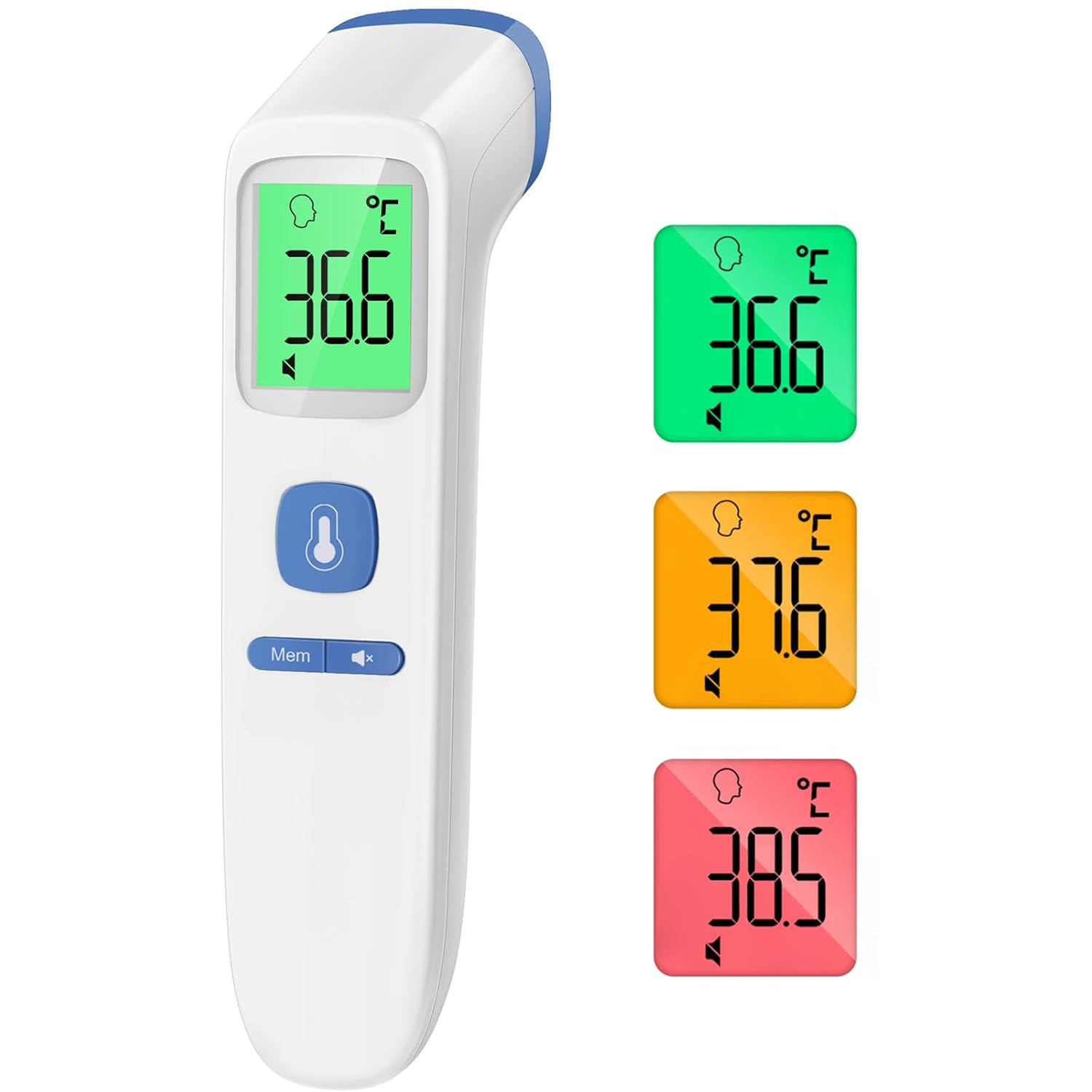 No-Touch Forehead Thermometer for Adults, Touchless Baby Thermometer, Accurate R...