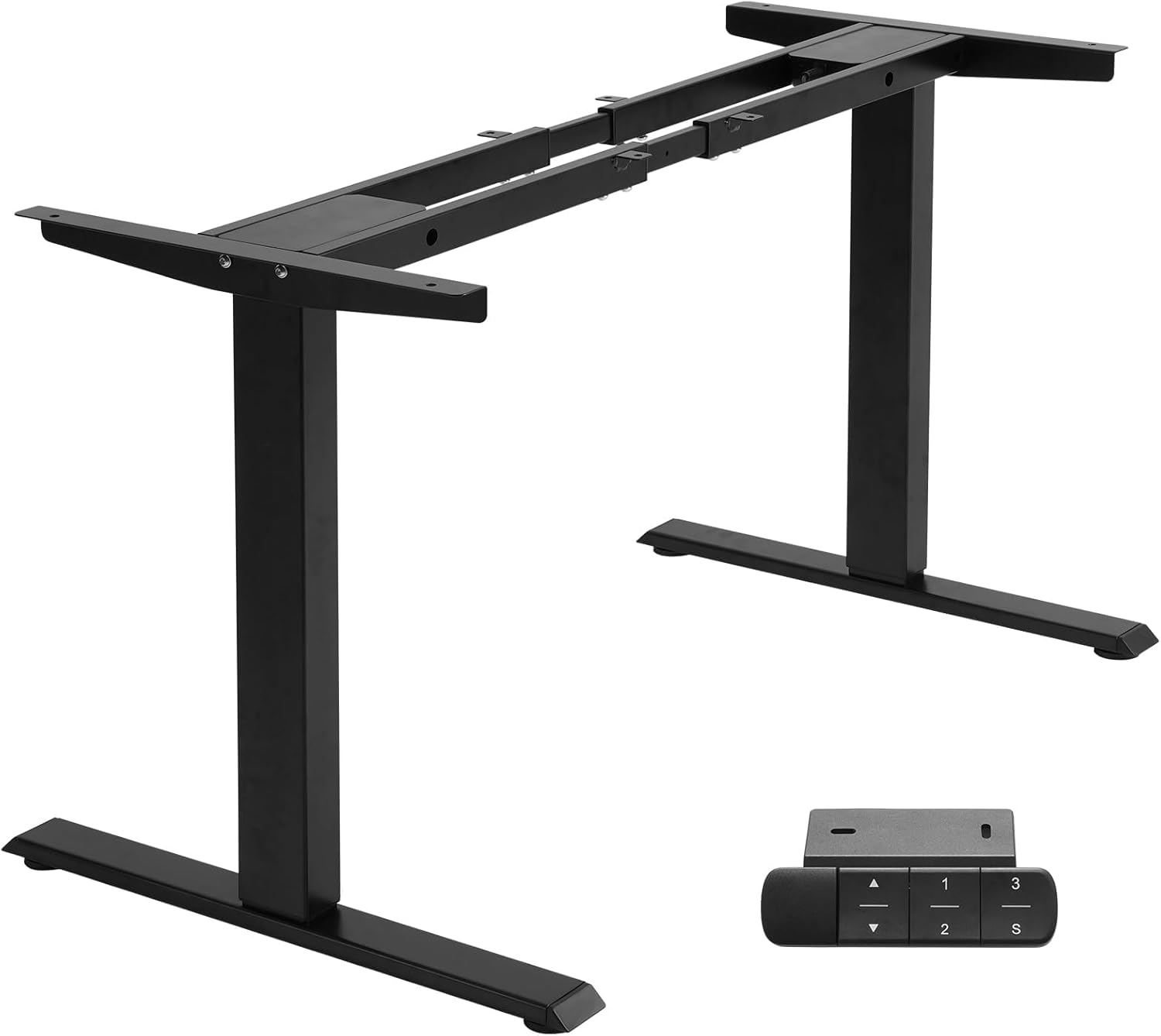 TOPSKY Dual Motor Electric Adjustable Standing for up to 70.8”x31.5” Table Tops,...