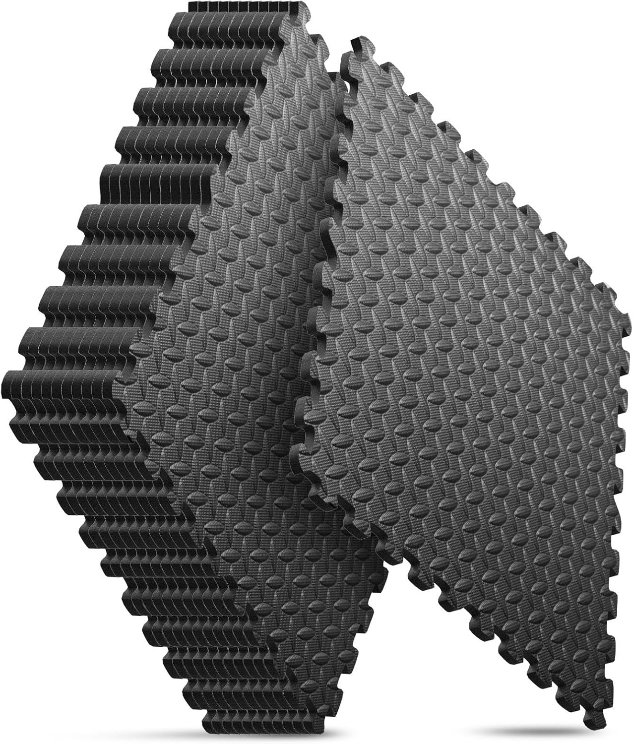 Home Gym Mat, Puzzle Exercise Mat, EVA Interlocking Foam Floor Tiles for Home Wo...