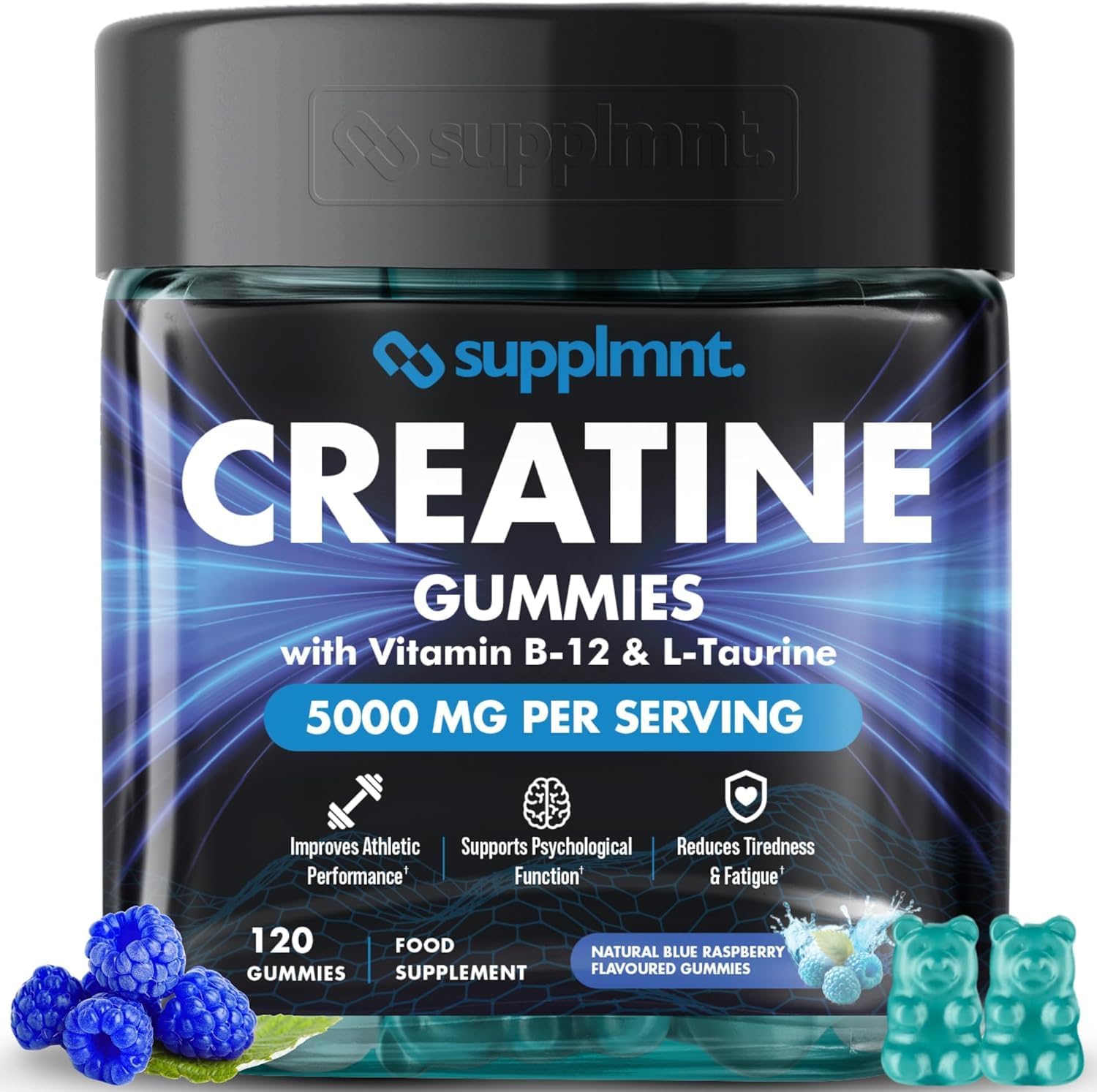 High-Potency Creatine Gummies 5000mg, Special Musc...