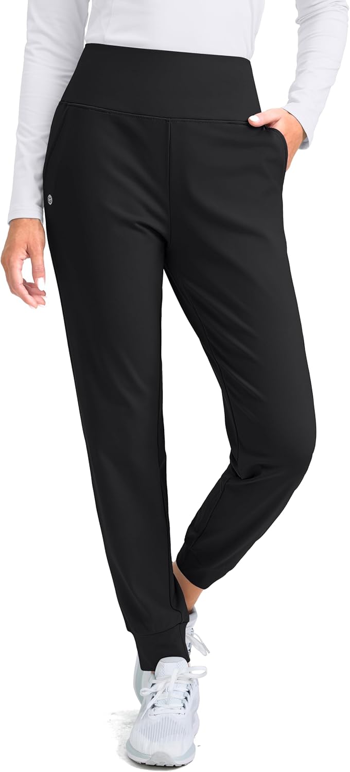 G Gradual Women's Fleece Lined Joggers High Waisted Water Resistant Thermal Hiki...