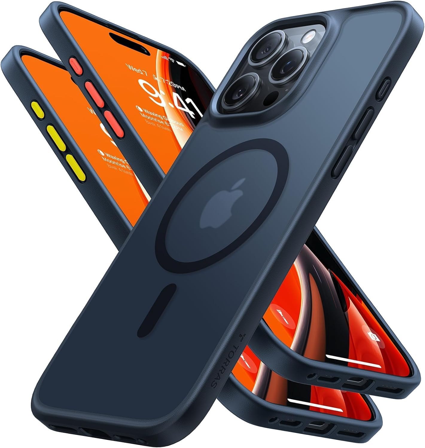 TORRAS [12FT Military Shockproof iPhone 15 Pro Cas...
