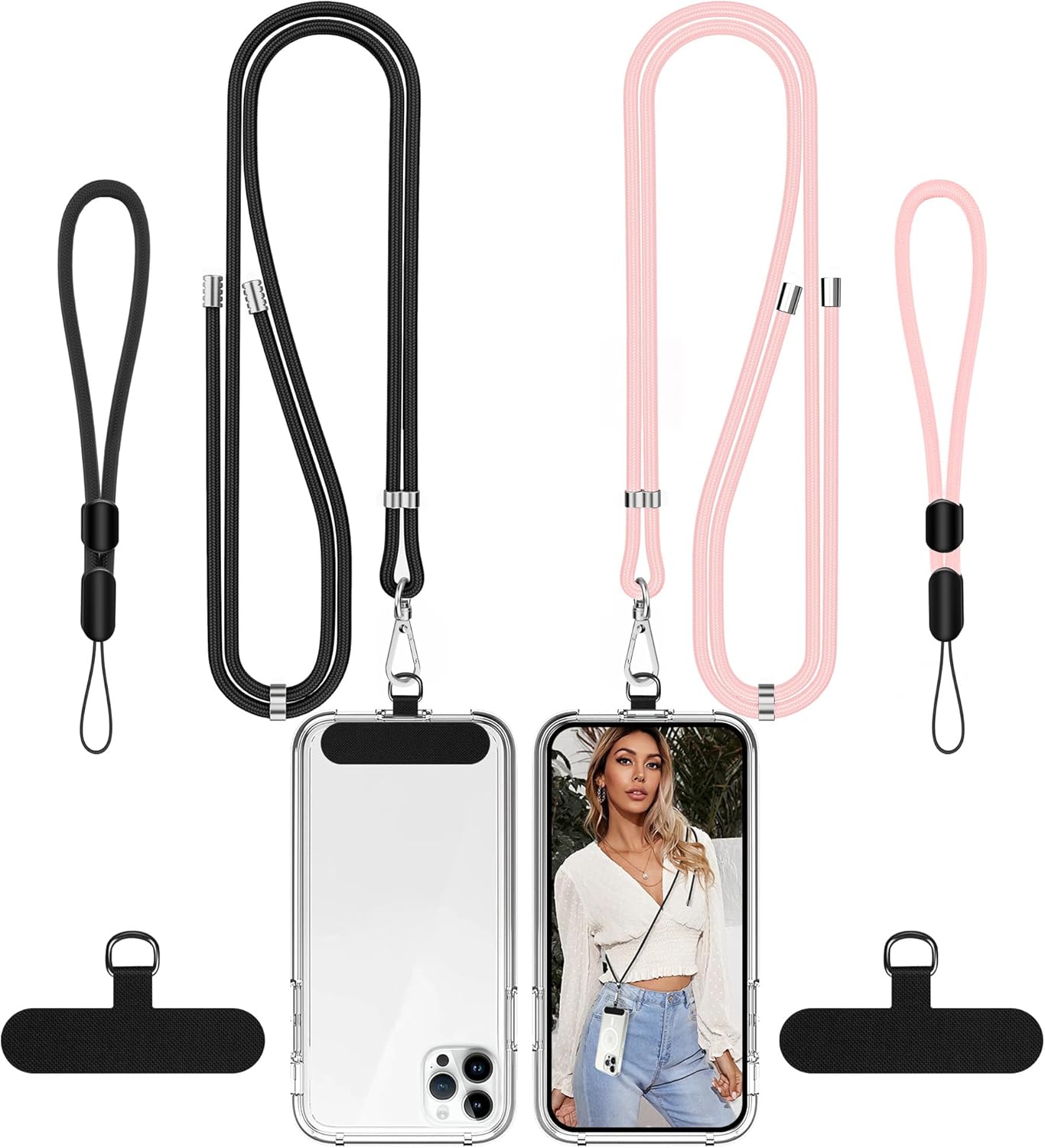 Unique COCASES Phone Lanyard, High-Quality Adjustable Anti-Theft Phone Strap, Sp...