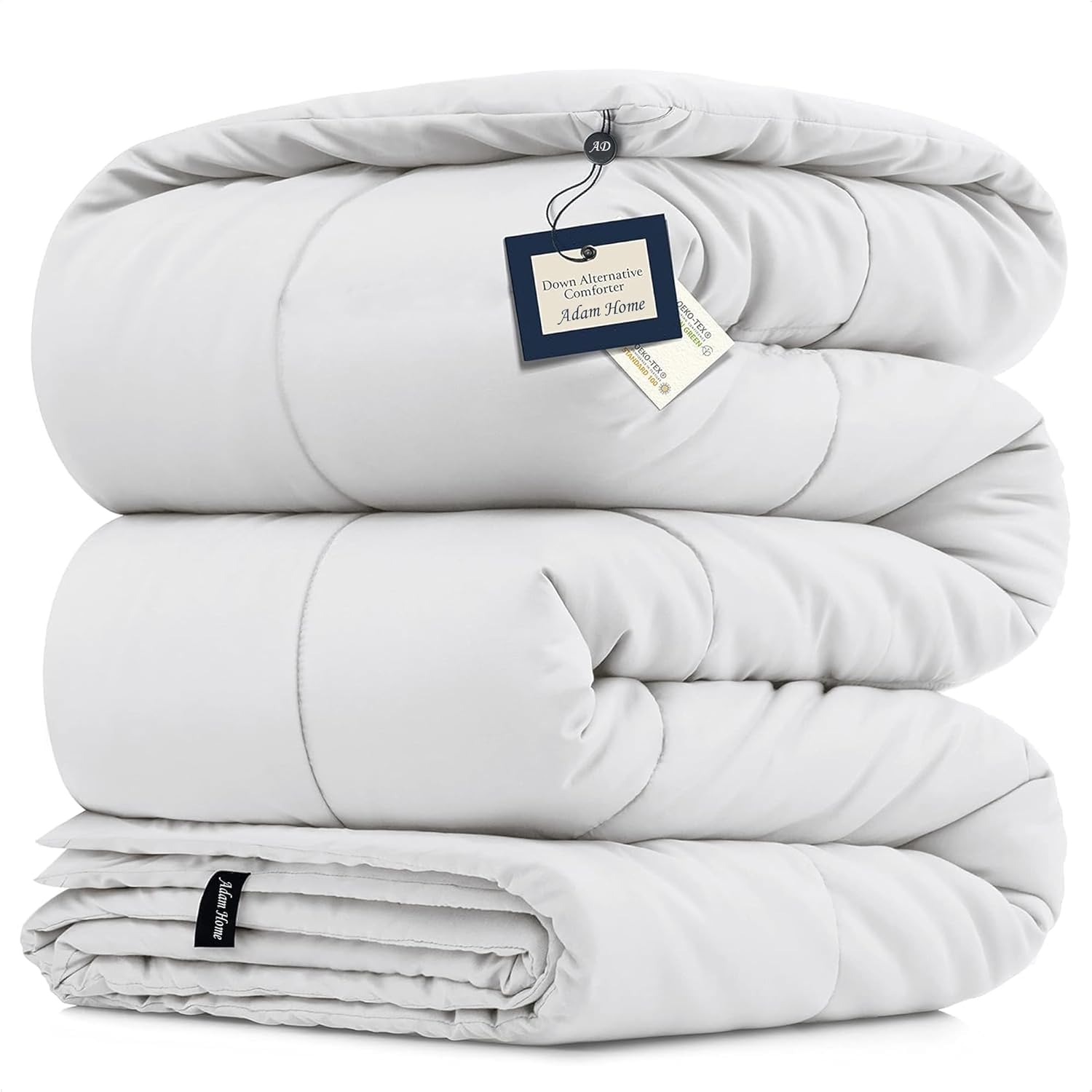 Adam Home Duvet, Special All-Season Comforter with Lightweight Skin-Friendly Qui...