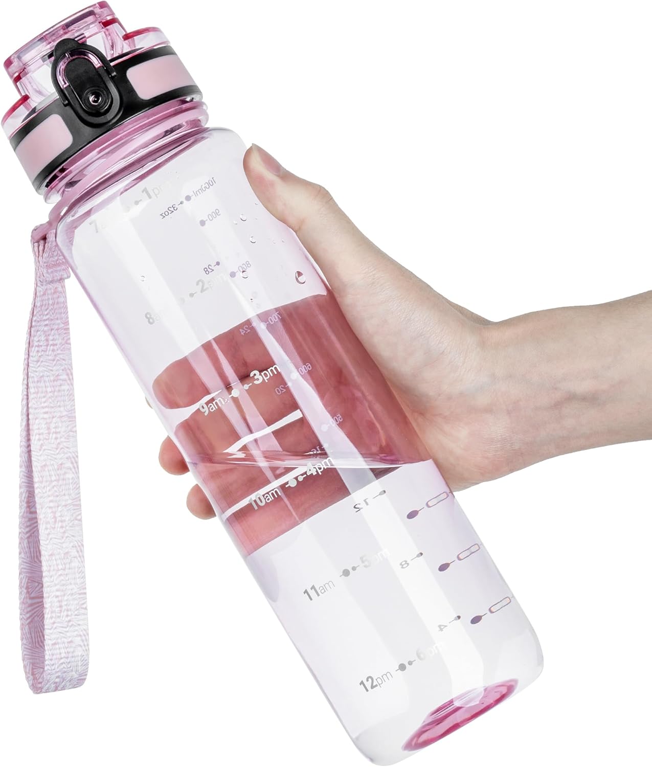 OLDLEY Sports Water Bottle, Unique Water Bottle with 1L/32oz Capacity, Innovativ...